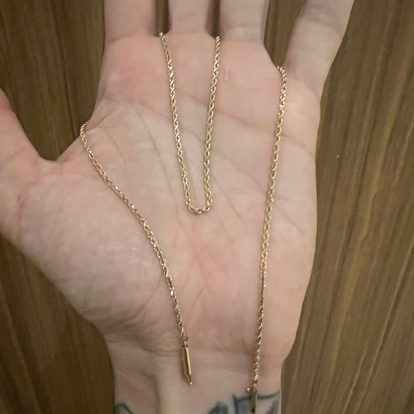 1980’s Solid 14k Rope Chain