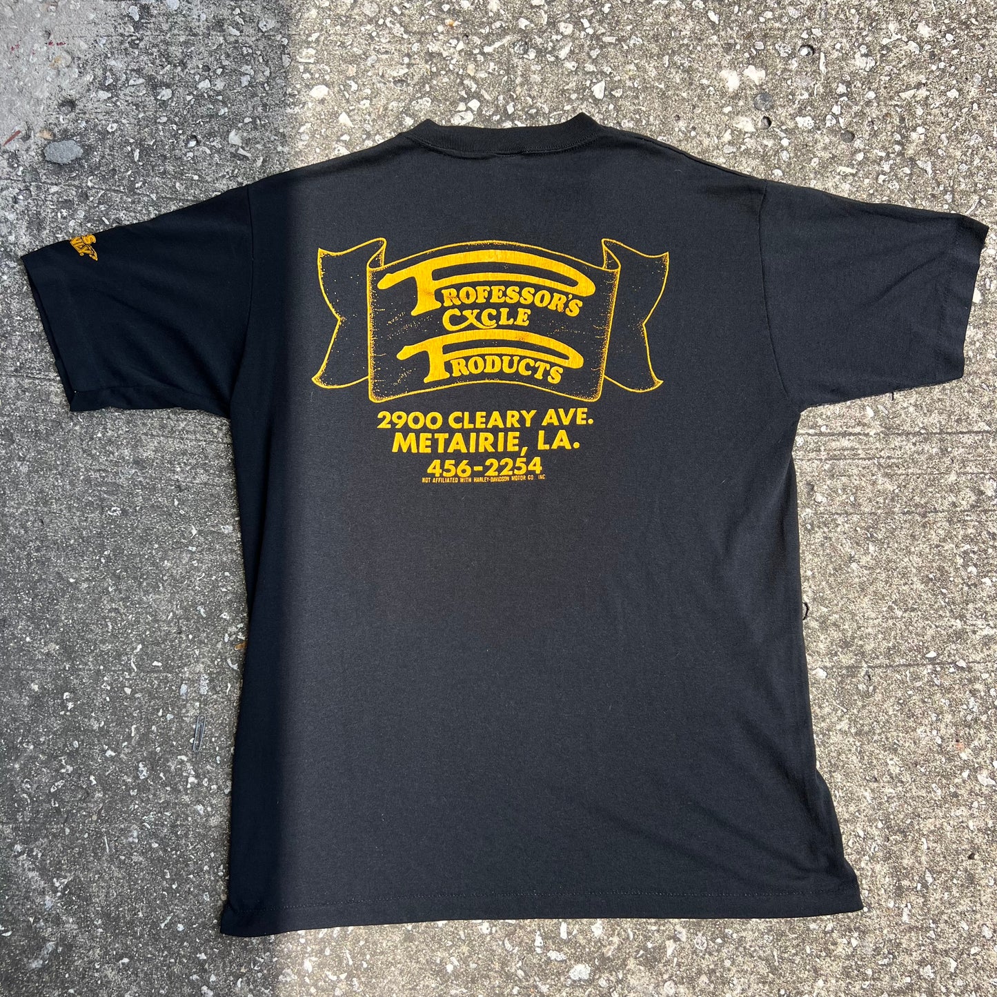 1980’s Harley-Davidson “Out Of Work” Shirt (L)