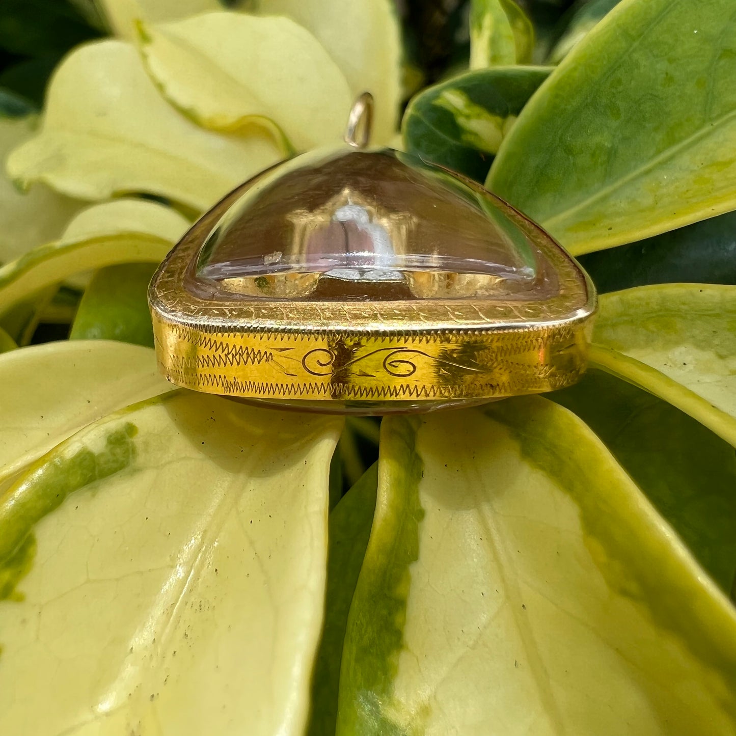 18k Gold Buddha Amulet Pendant