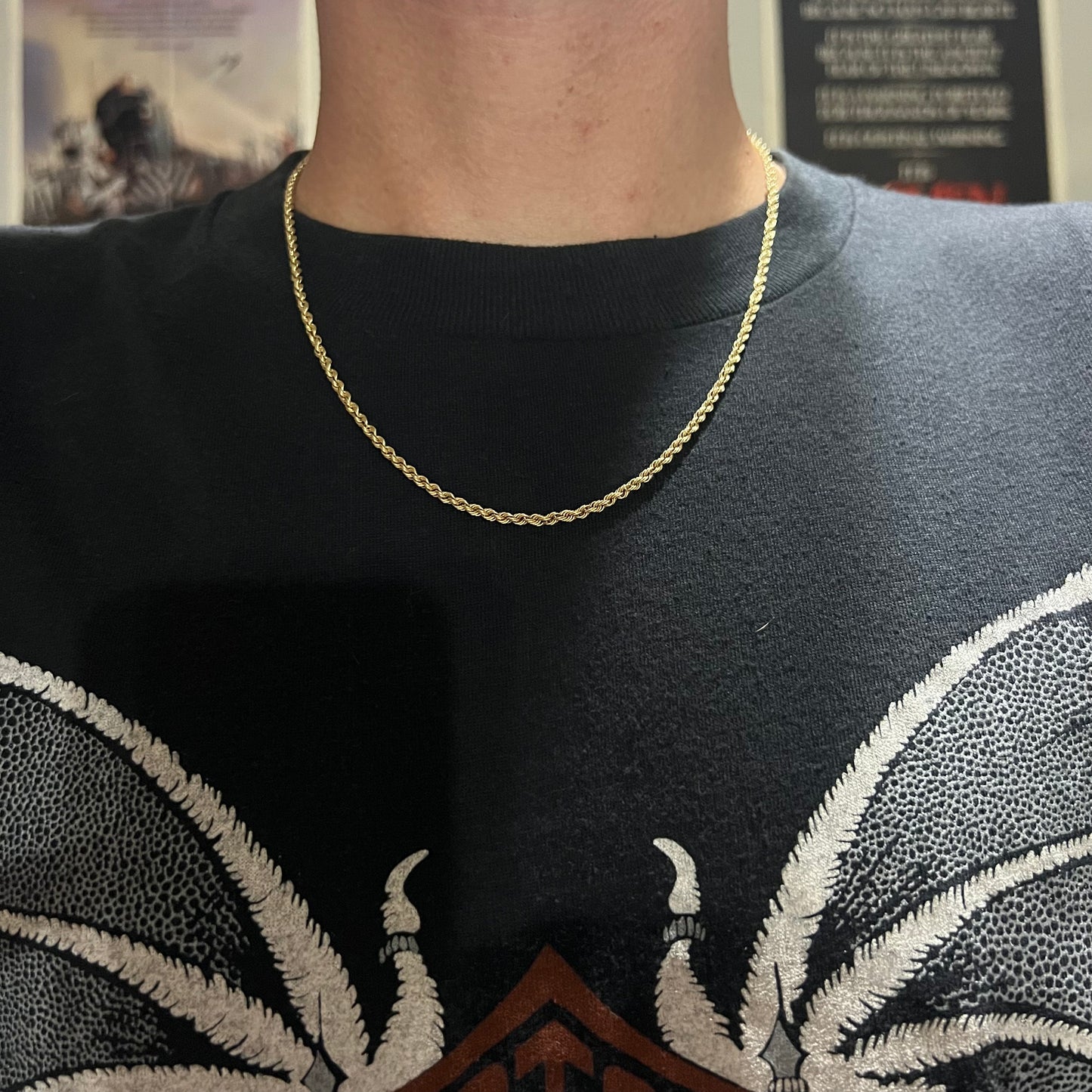 1979 Solid 14k Classic Rope Chain (19.5”)
