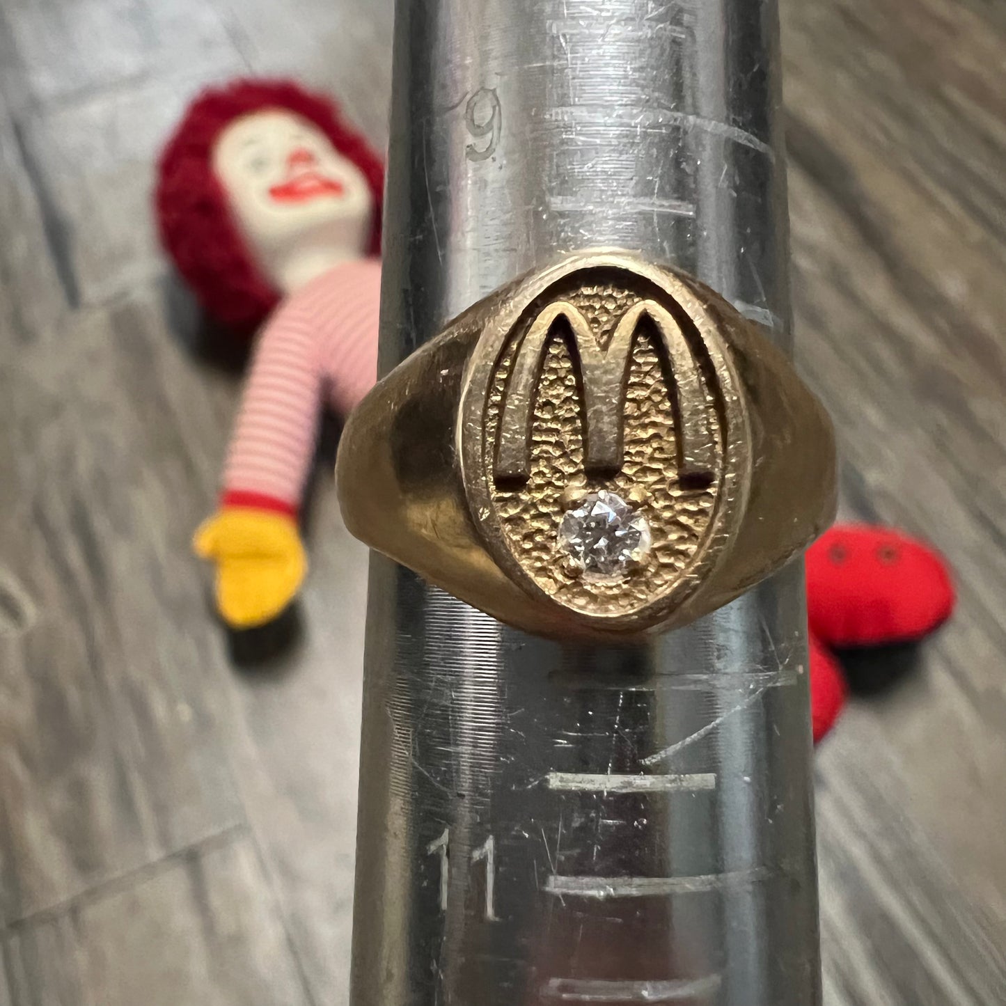 1980’s 14k McDonald’s Service Award Ring