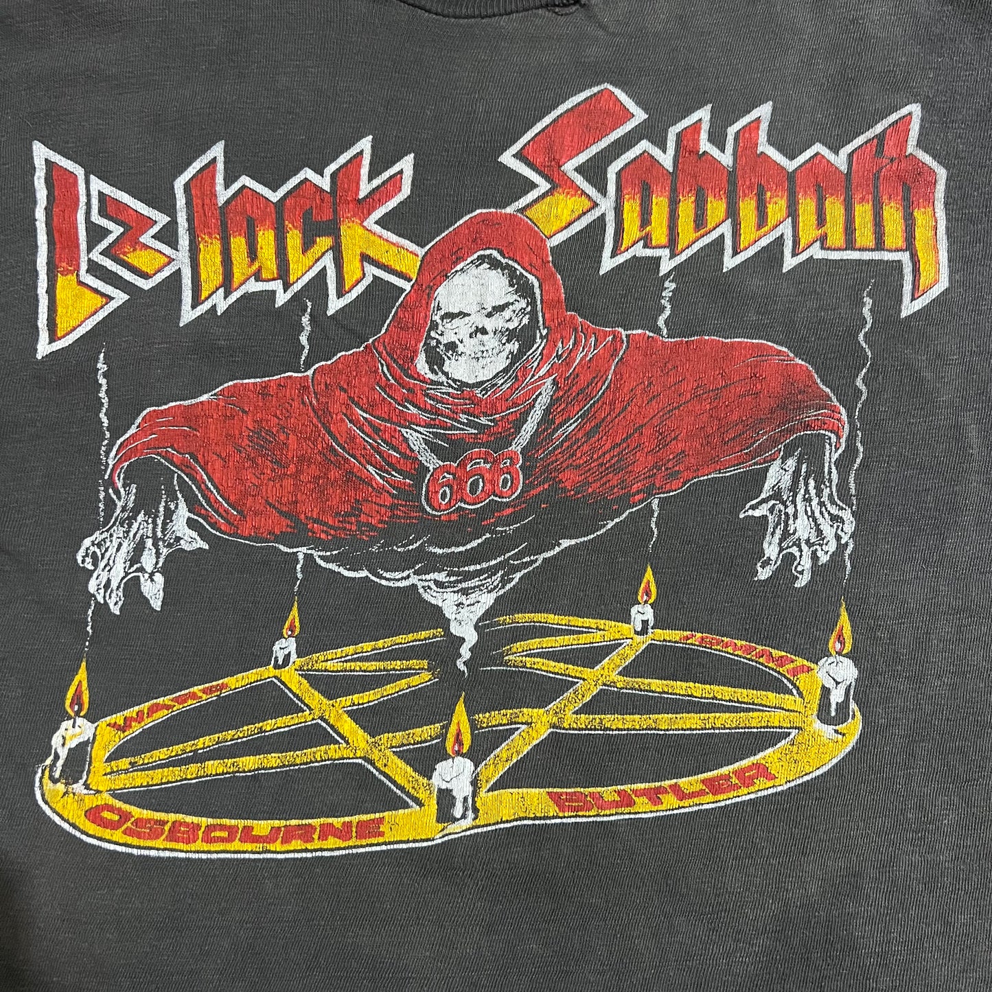 1978 Black Sabbath Tour Shirt