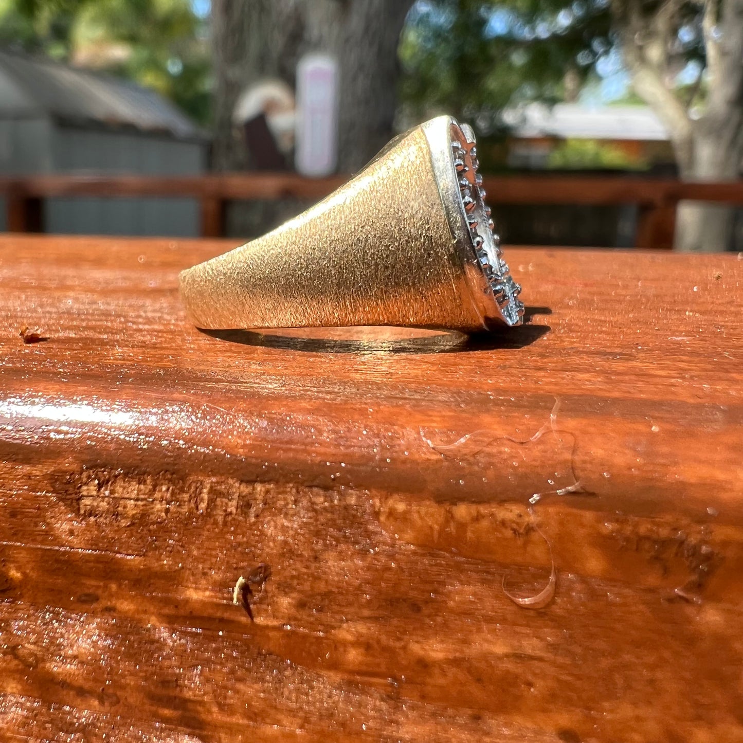 Vintage 14k Horseshoe Ring