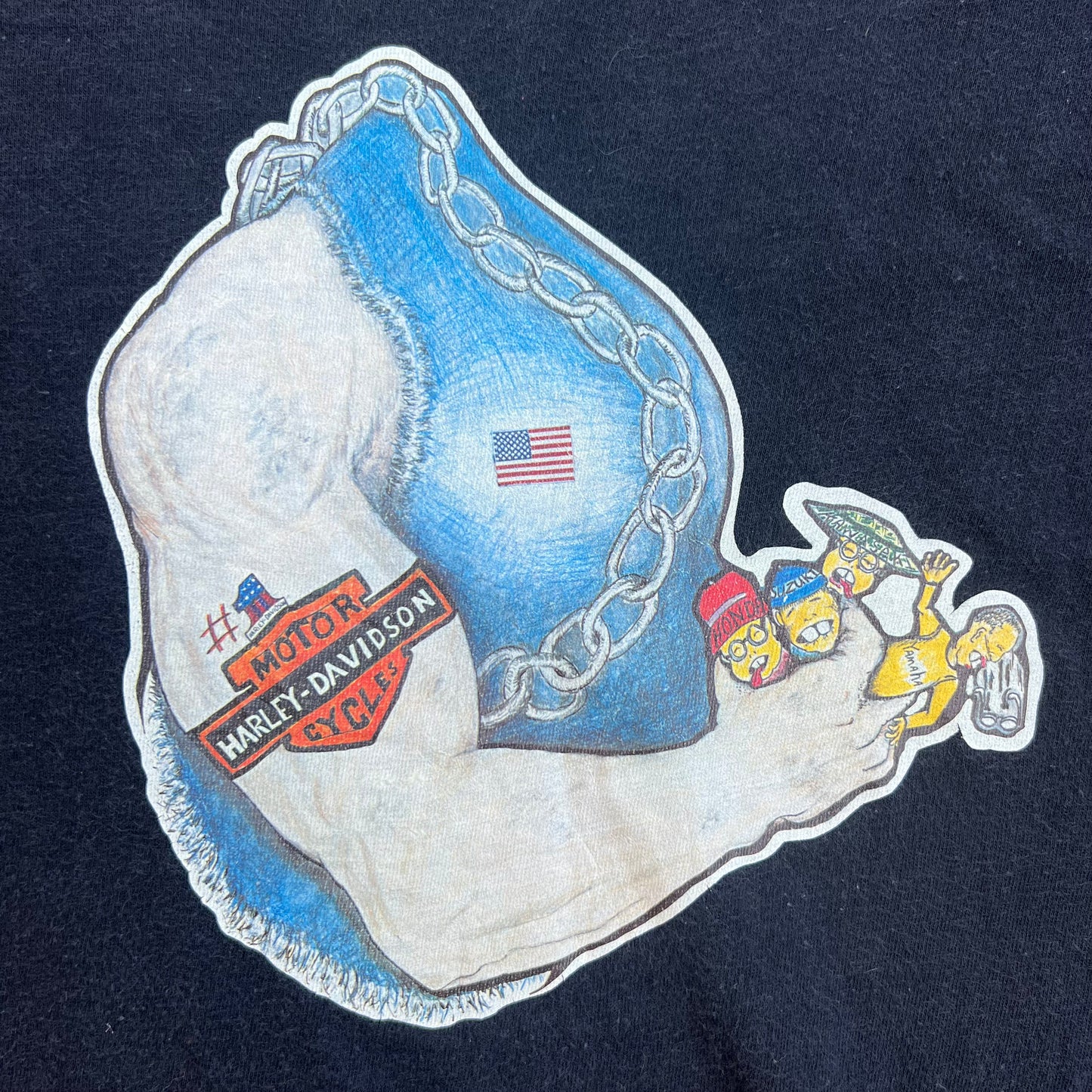 Late 70’s/Early 80’s Harley-Davidson Crushing Imports Shirt