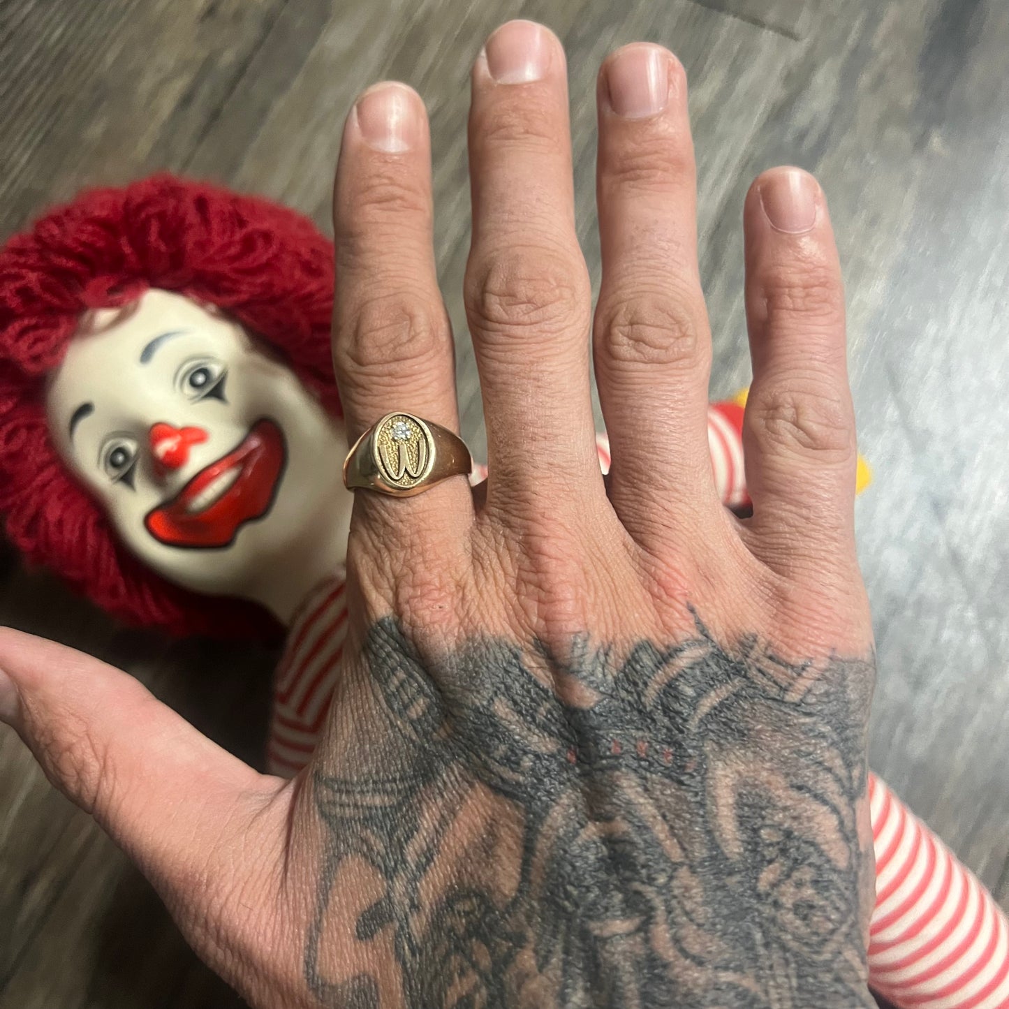 1980’s 14k McDonald’s Service Award Ring