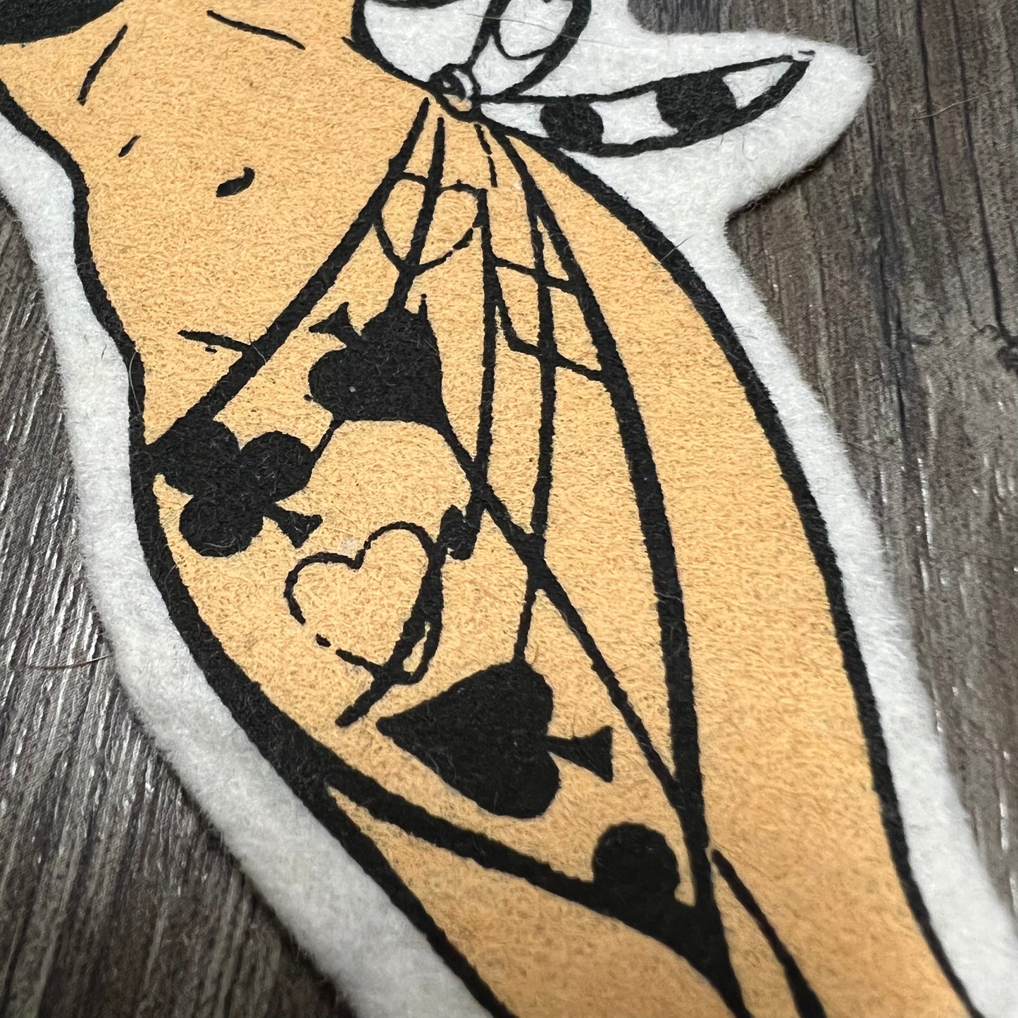 1940’s “Lady Luck” Felt Patches