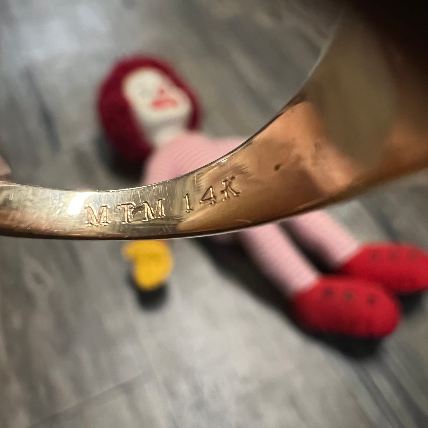 1980’s 14k McDonald’s Service Award Ring