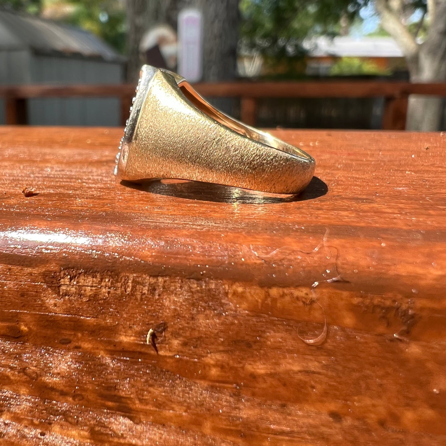 Vintage 14k Horseshoe Ring