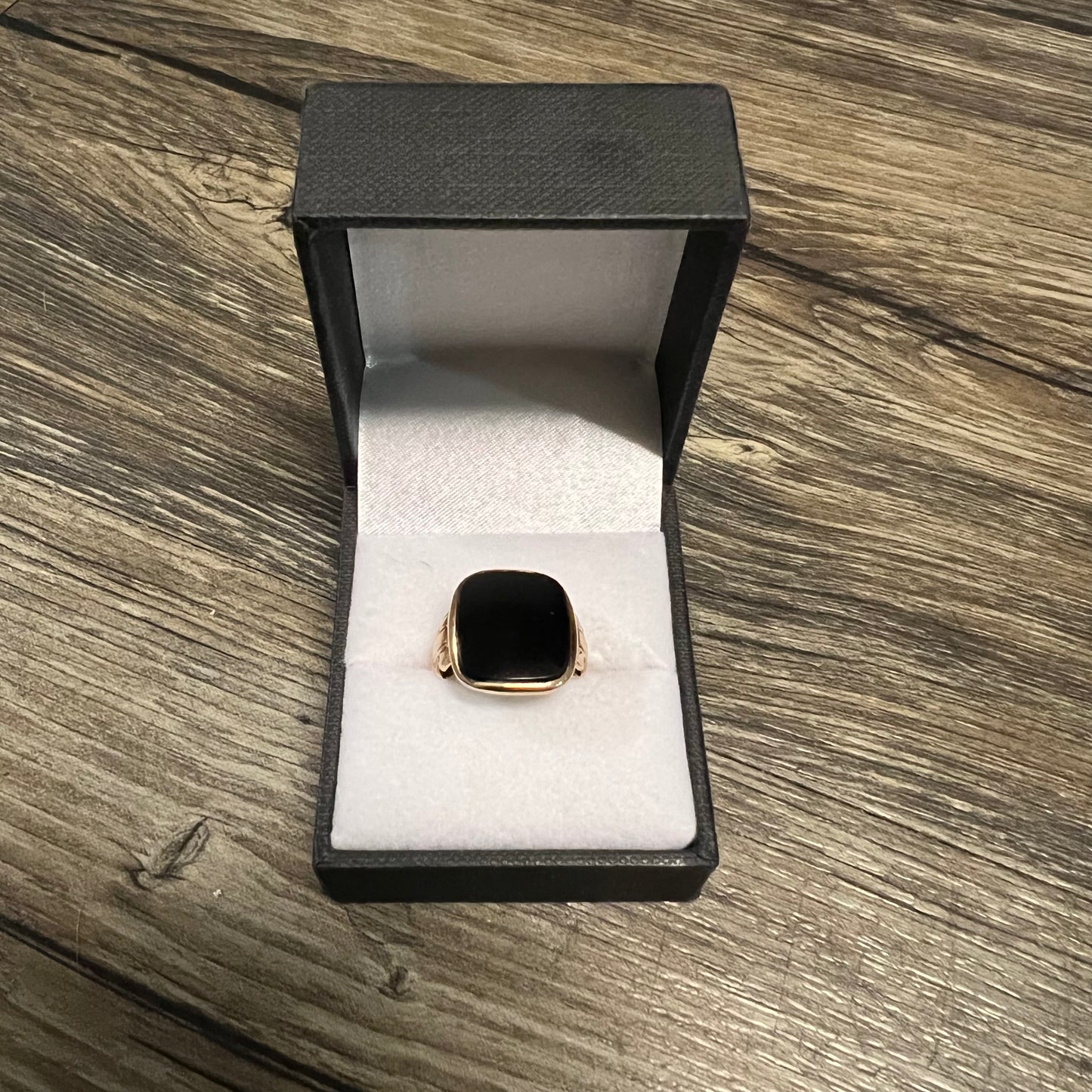 1930’s 14k Black Onyx Signet Ring