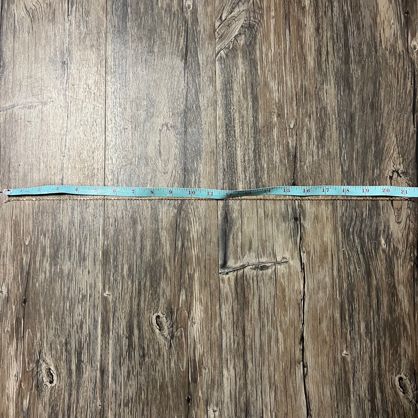 1980’s Solid 14k Diamondcut Rope Chain