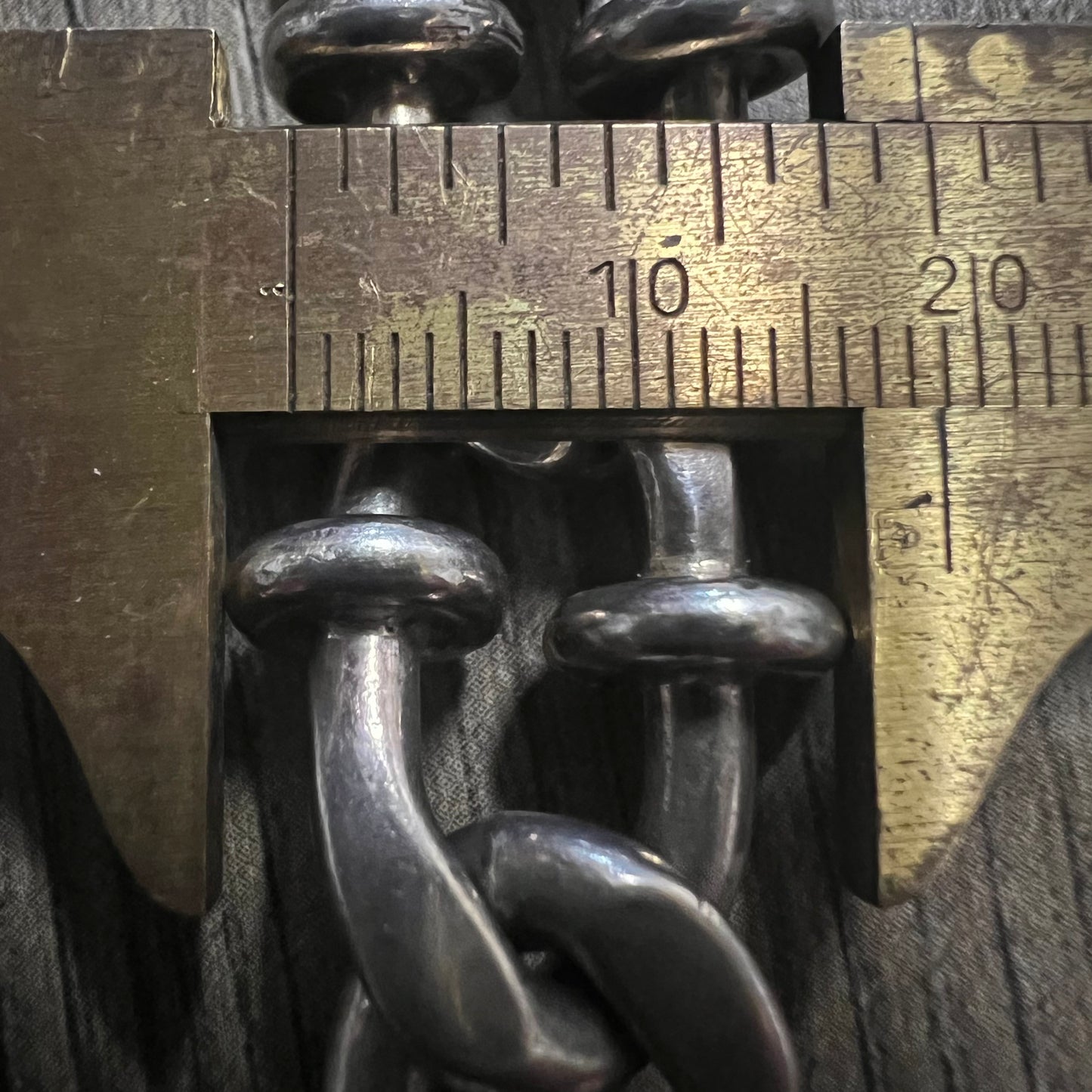 Vintage Sterling/.925 Heavyweight Chain Link Bracelet