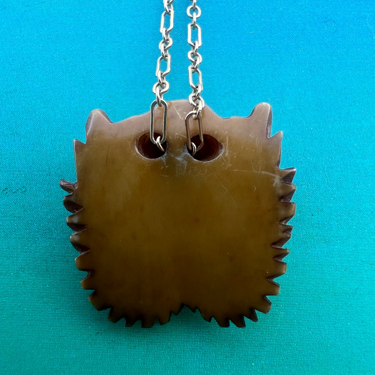 17th/18th Century Japanese Netsuke Pendant With 14k Necklace