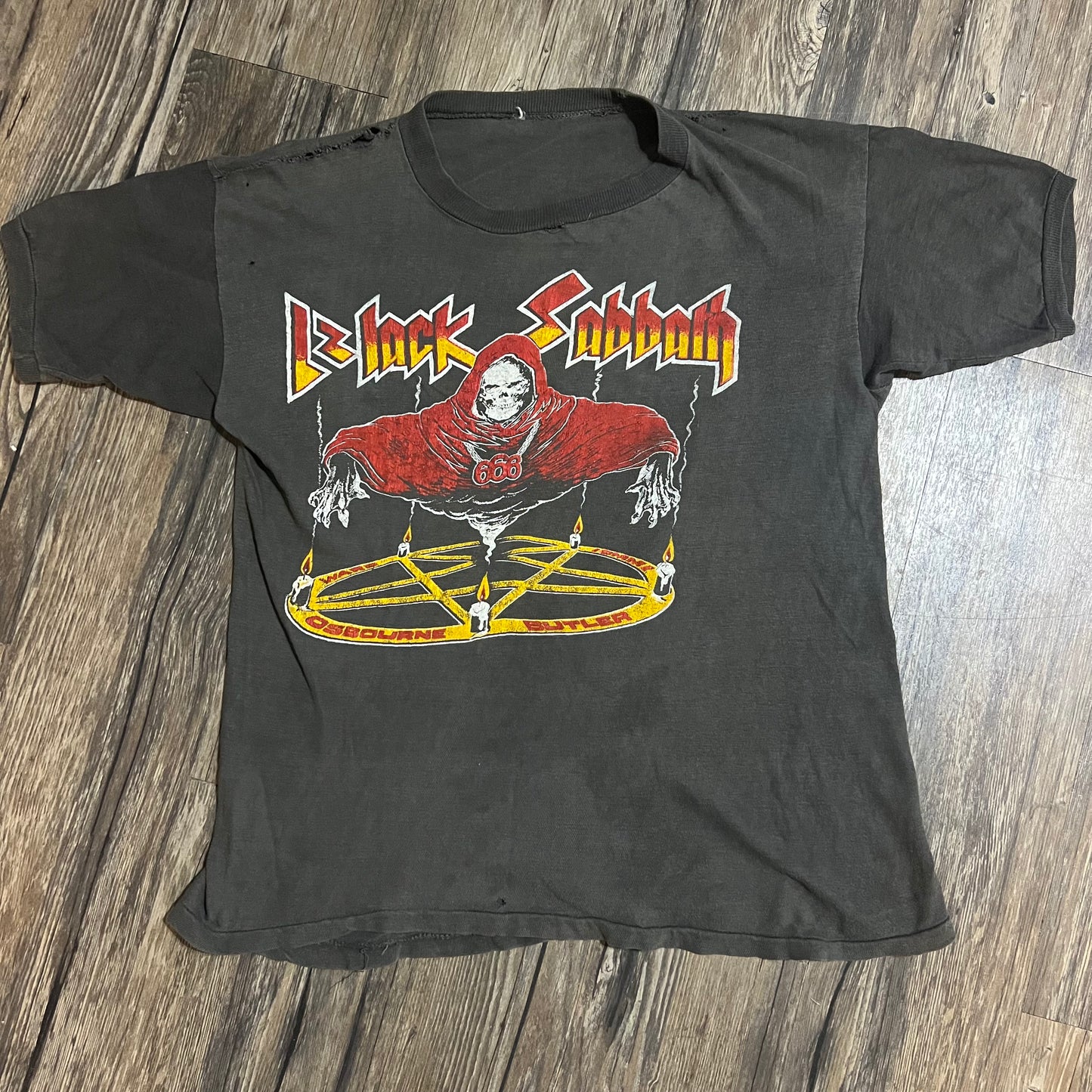 1978 Black Sabbath Tour Shirt