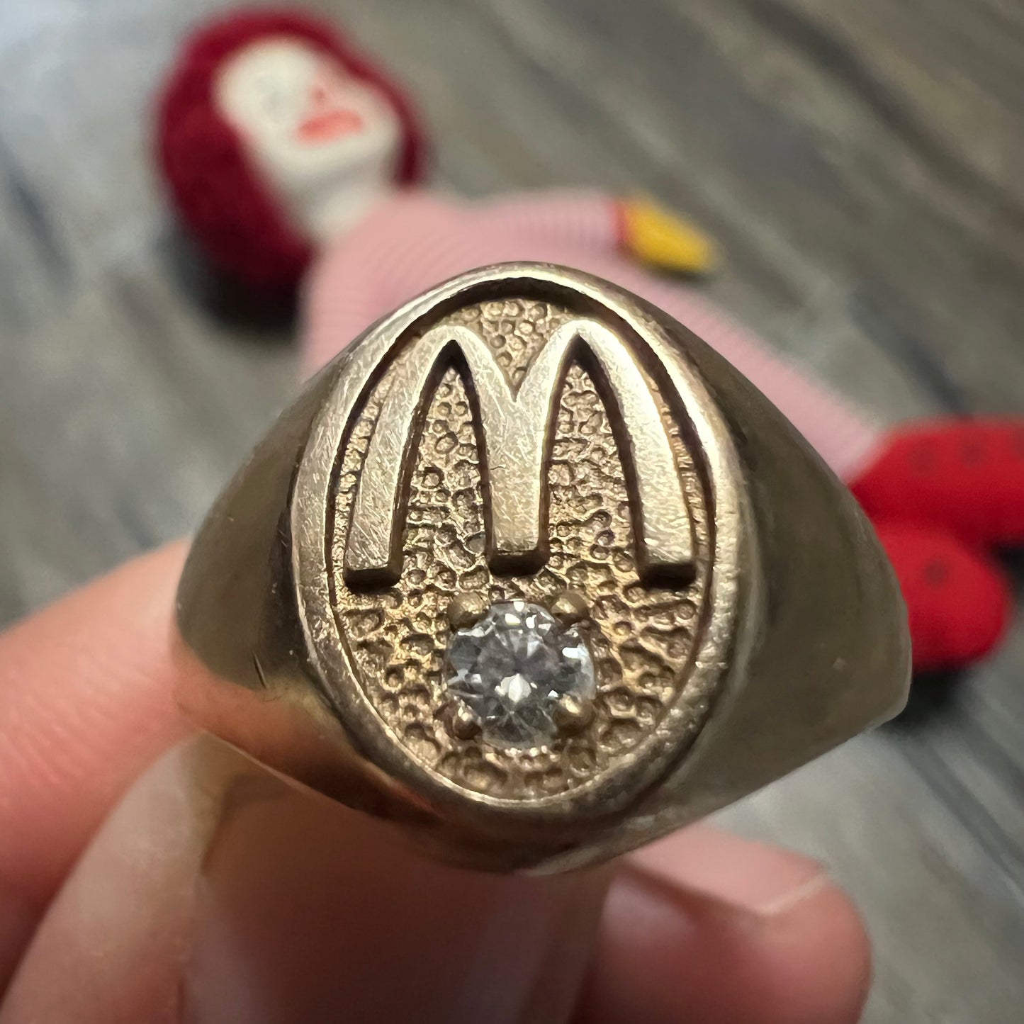 1980’s 14k McDonald’s Service Award Ring
