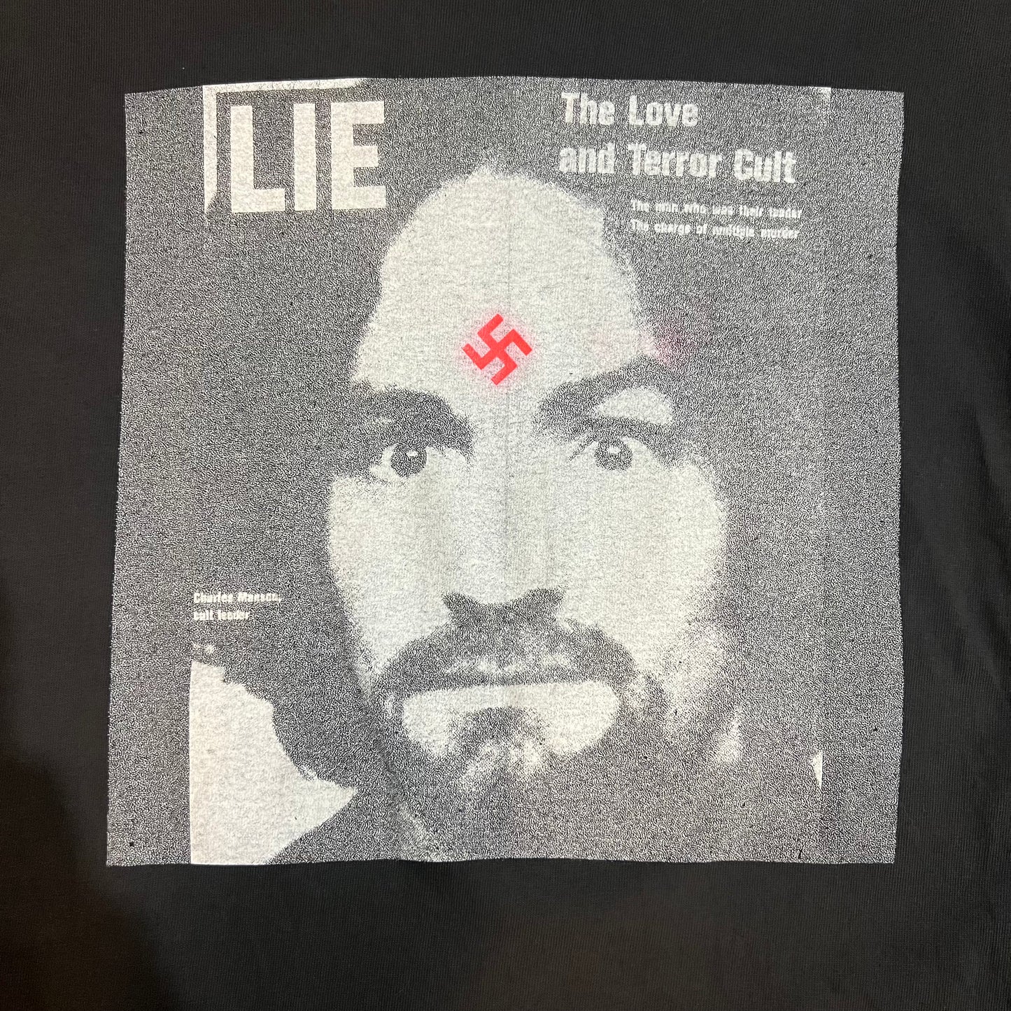 1990’s Charles Manson Life Magazine Parody Shirt