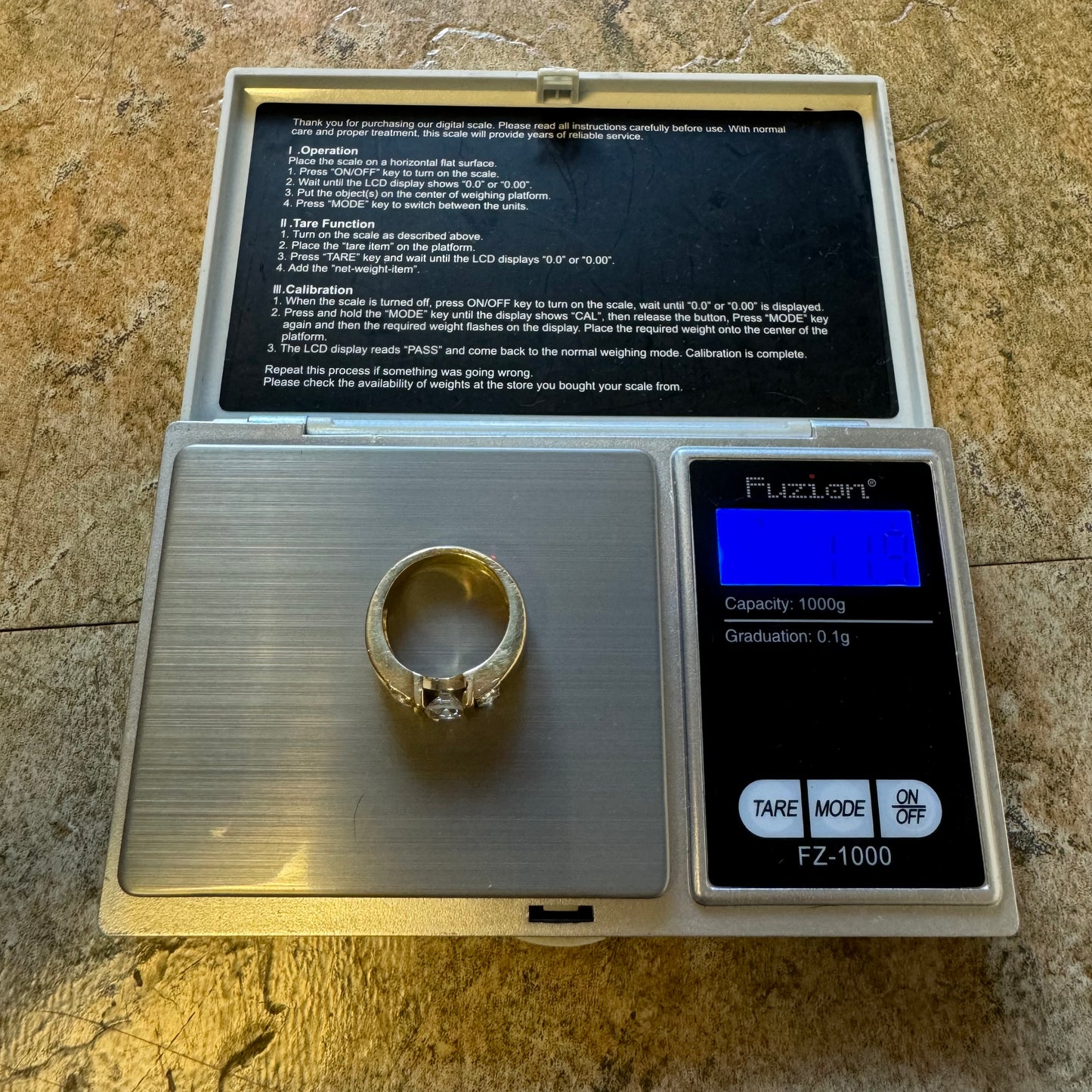 Vintage 1.25ctw Natural Diamond Solid 14k Yellow Gold Heavyweight Custom Ring (8)