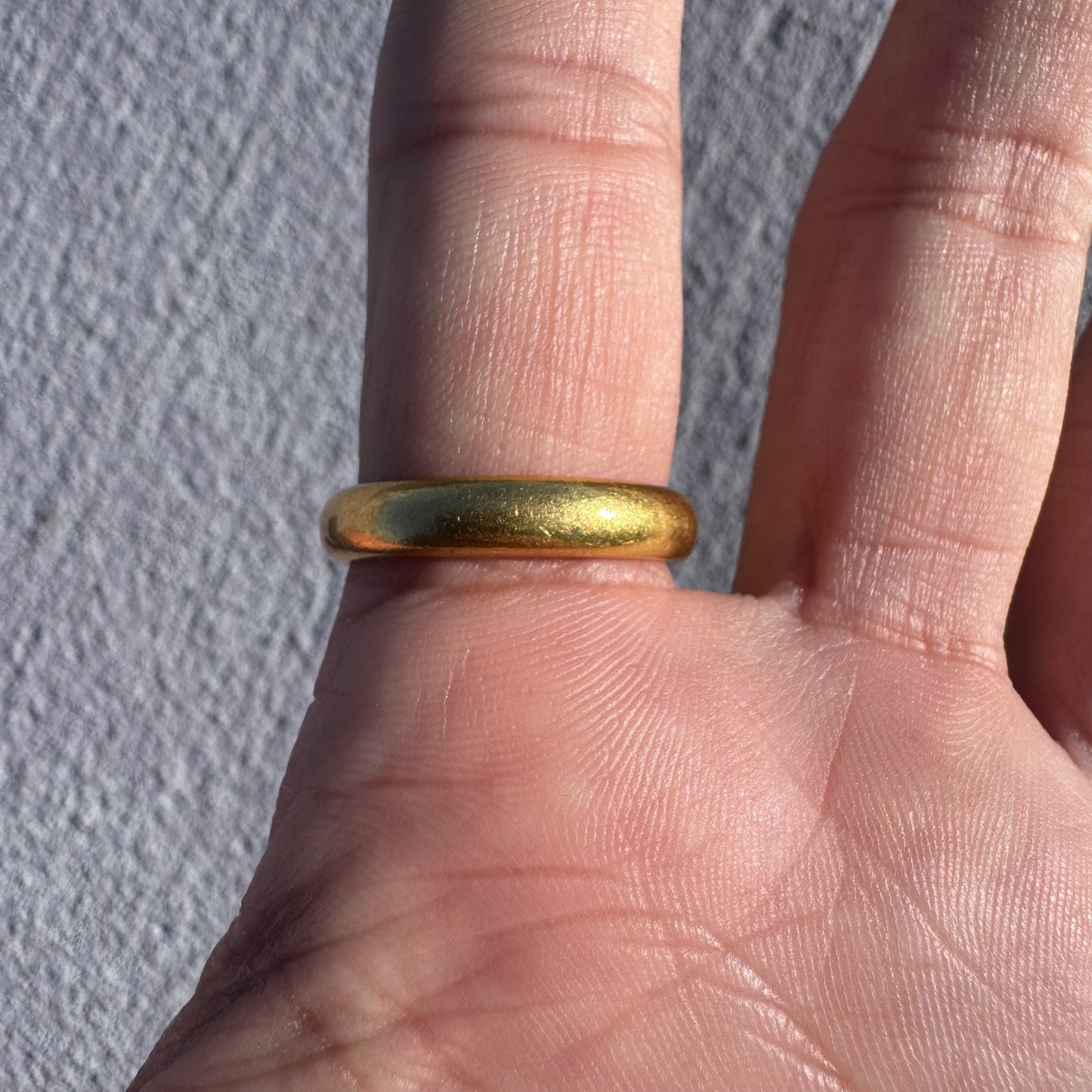 Antique Tiffany & Co. Solid 22k Yellow Gold Donut Band Ring (10)