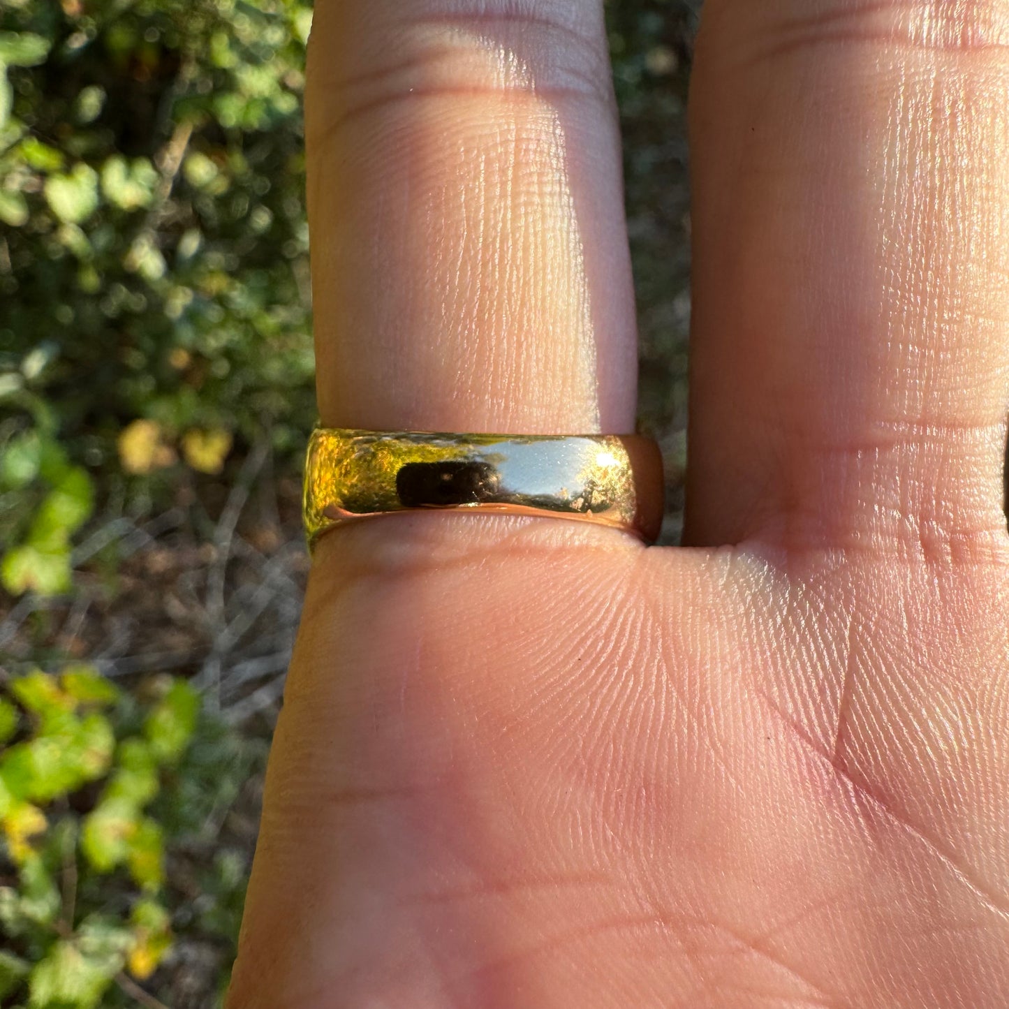 Vintage Solid 14k Yellow Gold 1.0ctw Natural Diamond Nugget Ring (9.25)