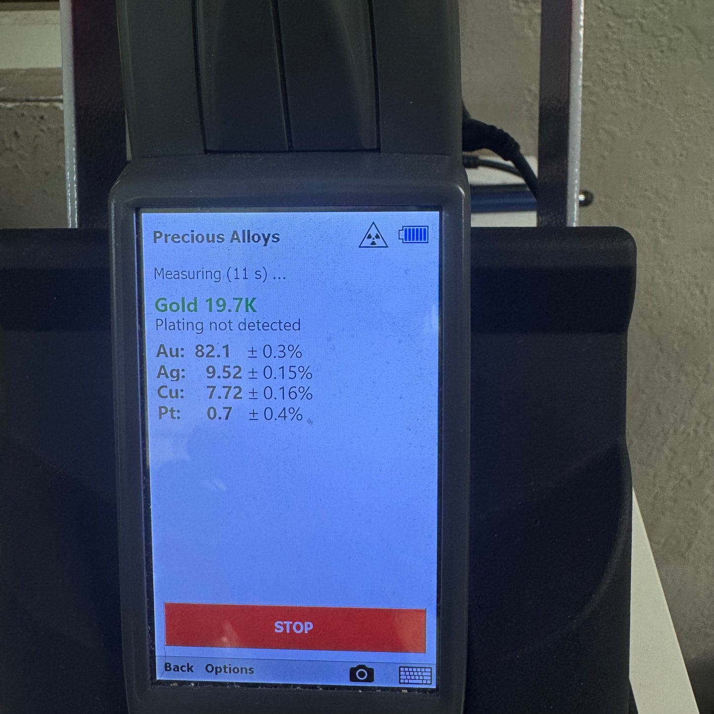 Circa 1840’s Early Victorian 19.7k Yellow Gold Woven Flexible Snake Band (24”)