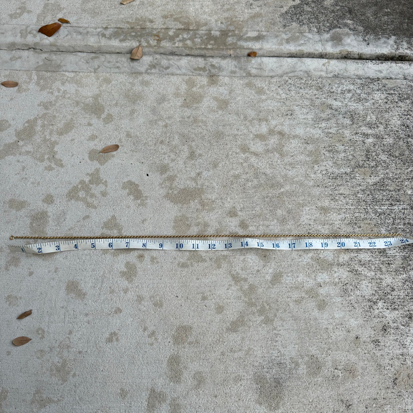 Mid-Century UnoAErre 18k Italian Yellow Gold Chunky Rope Chain Necklace (24”)