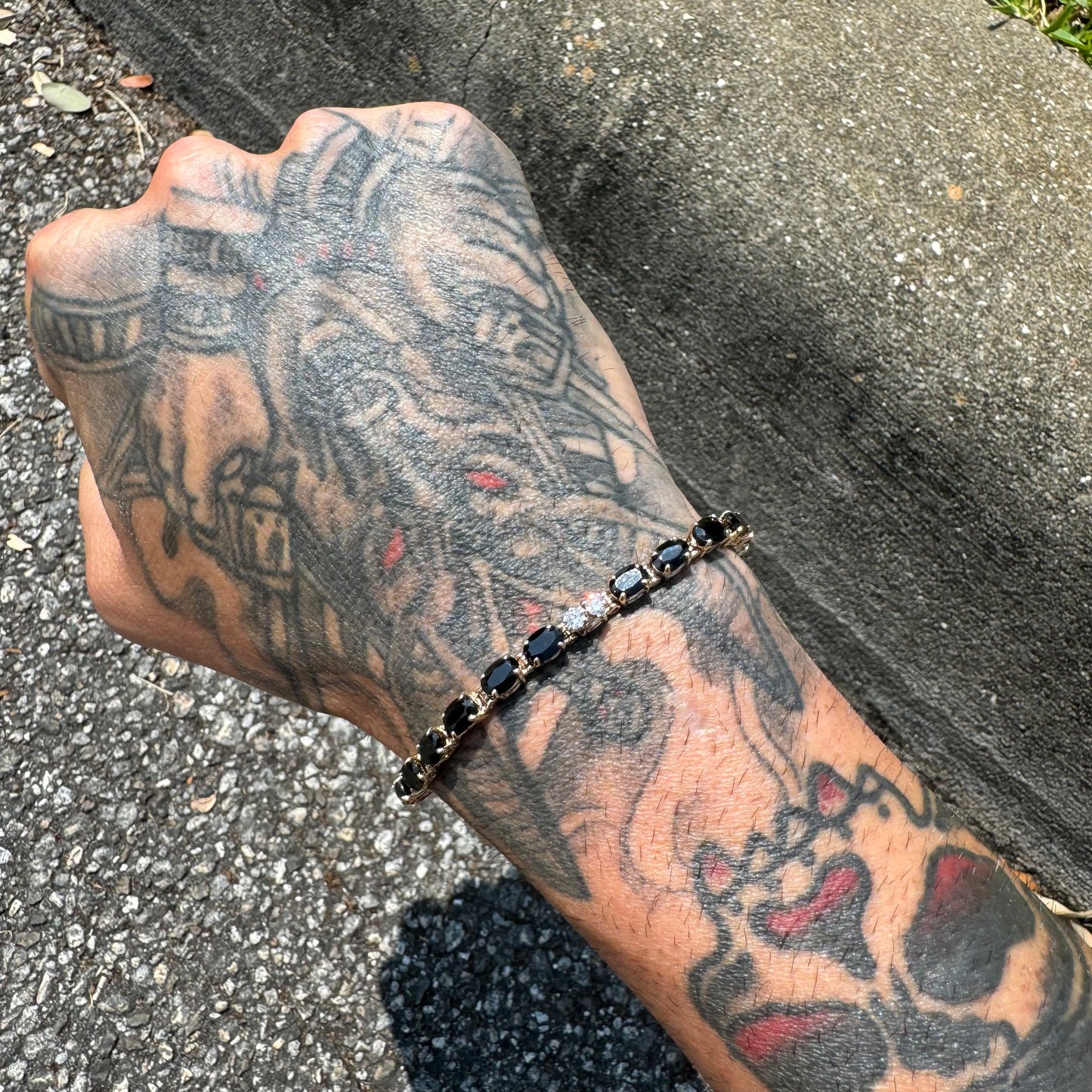 Blue Sapphire Bracelet