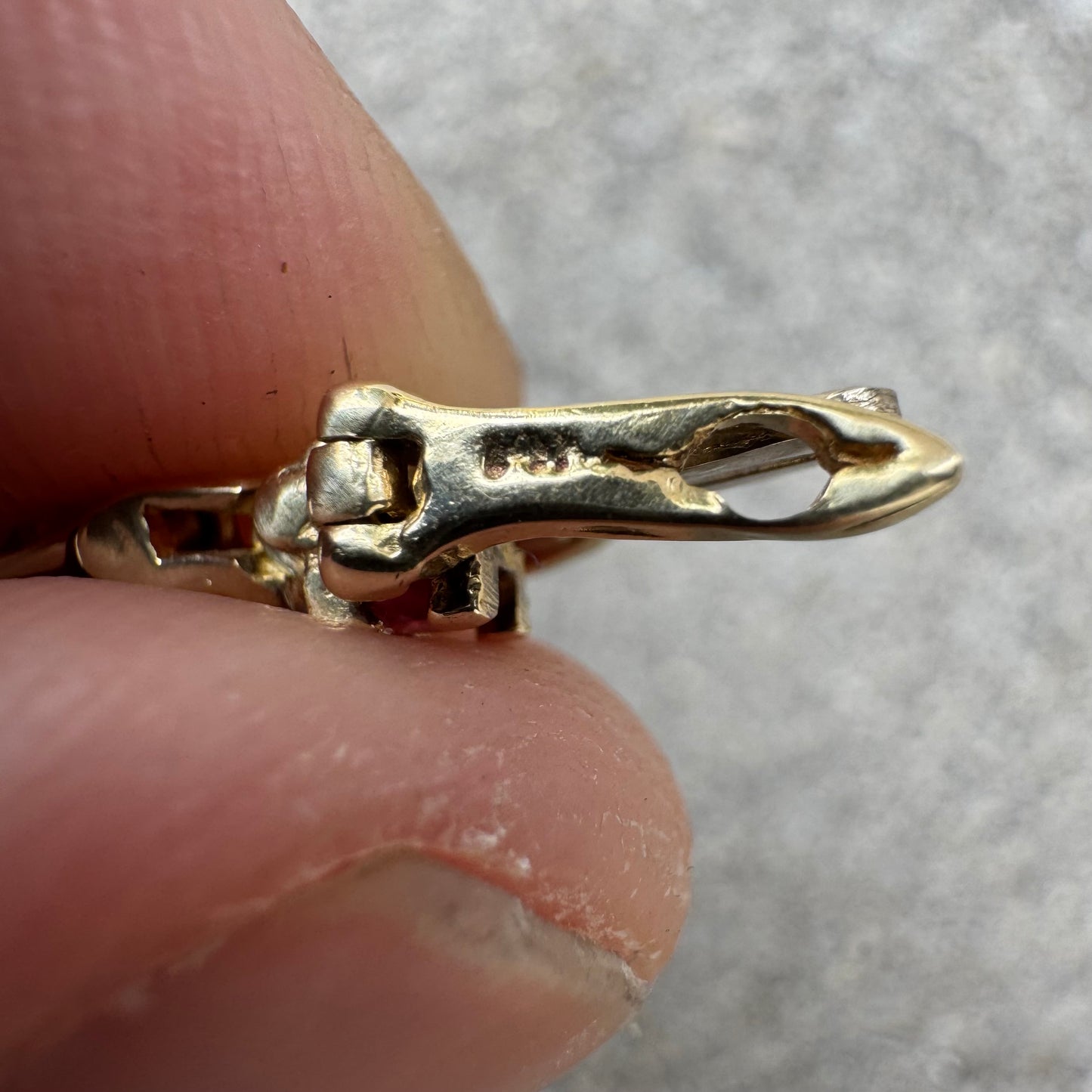Vintage 14k Yellow Gold 2.5ctw Natural Diamond And Ruby Classic Tennis Bracelet (7.75”)