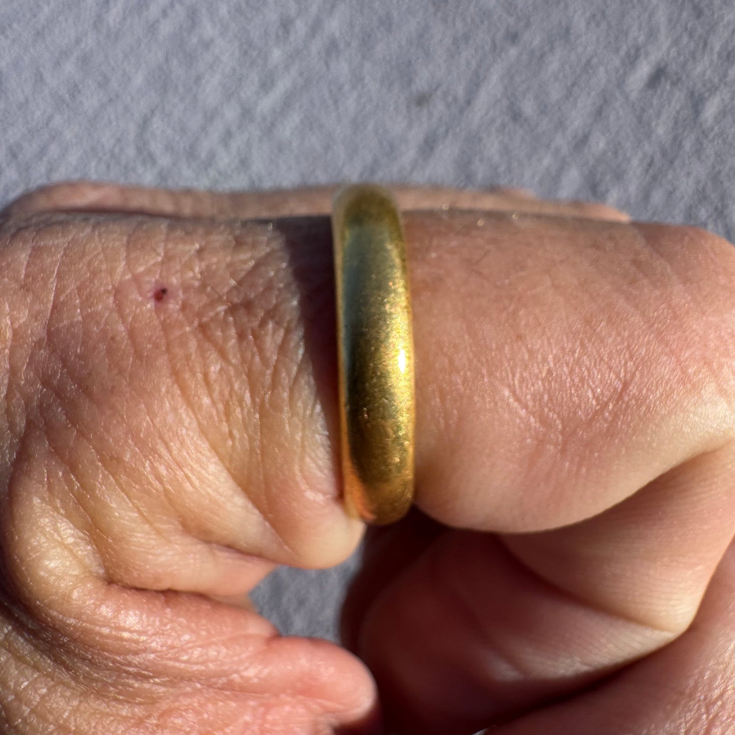 Antique Tiffany & Co. Solid 22k Yellow Gold Donut Band Ring (10)