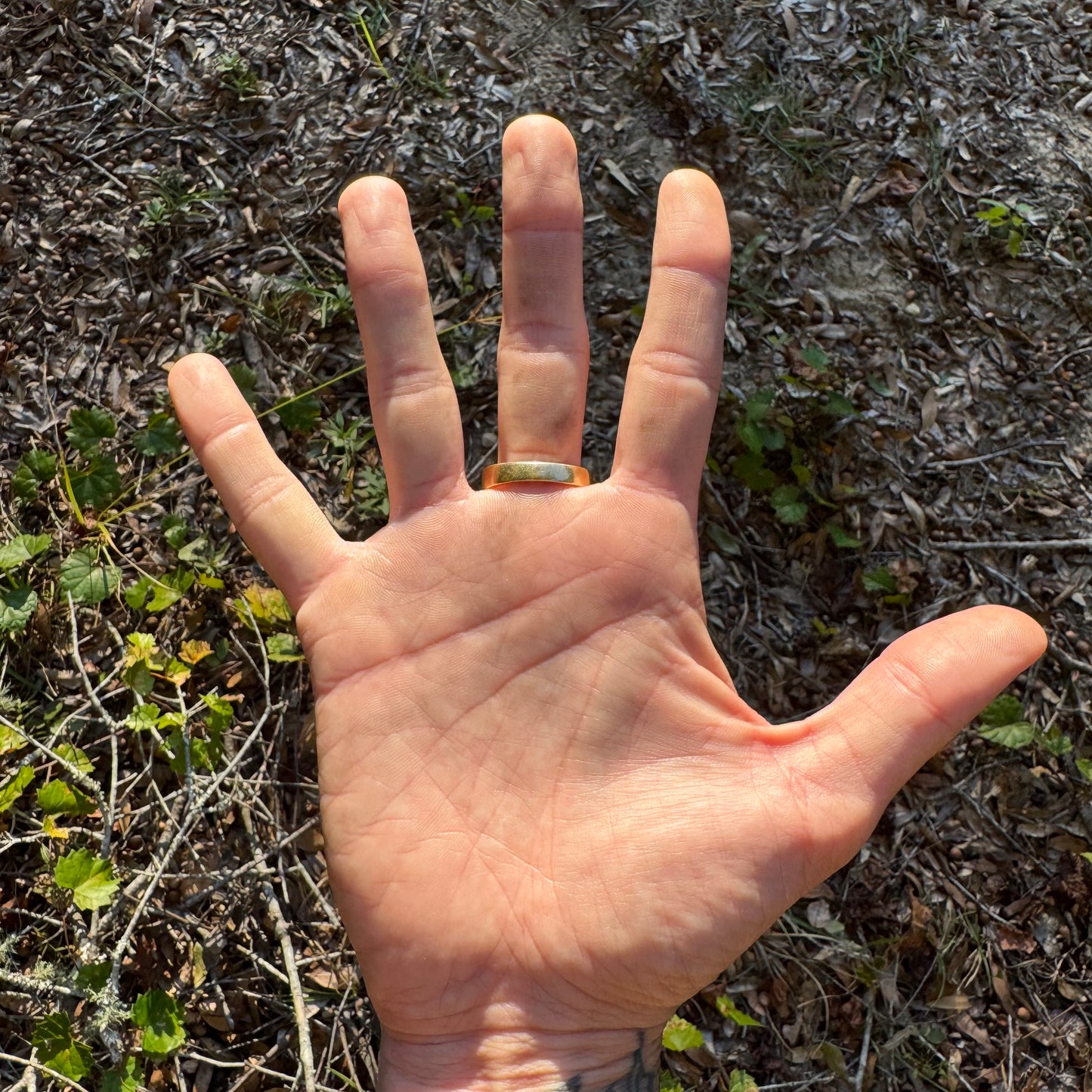 Vintage Solid 14k Yellow Gold .75ct Natural VS1 Diamond Gypsy Ring (13)