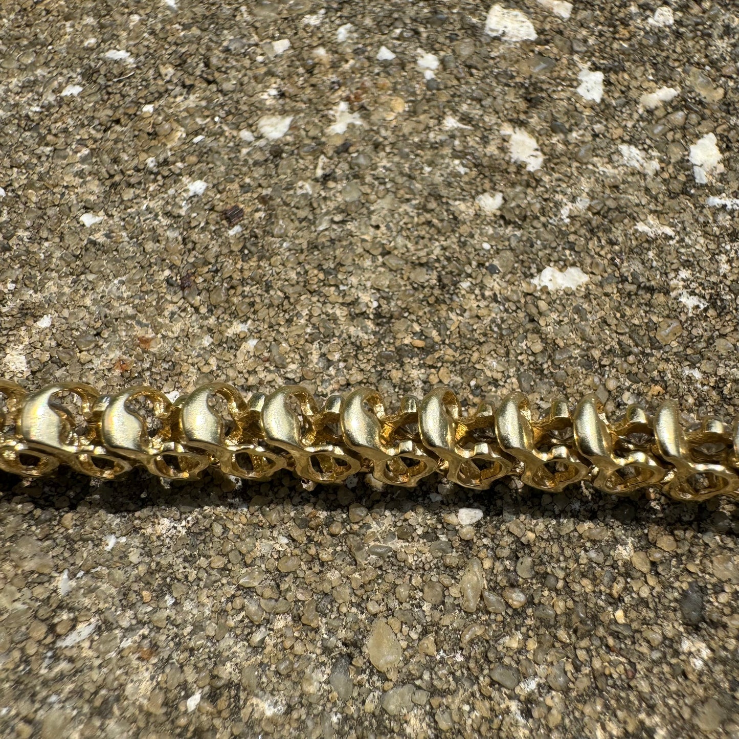 Vintage 3.0CTW Natural Diamond 14k Yellow Gold Tennis Bracelet (7.25”)