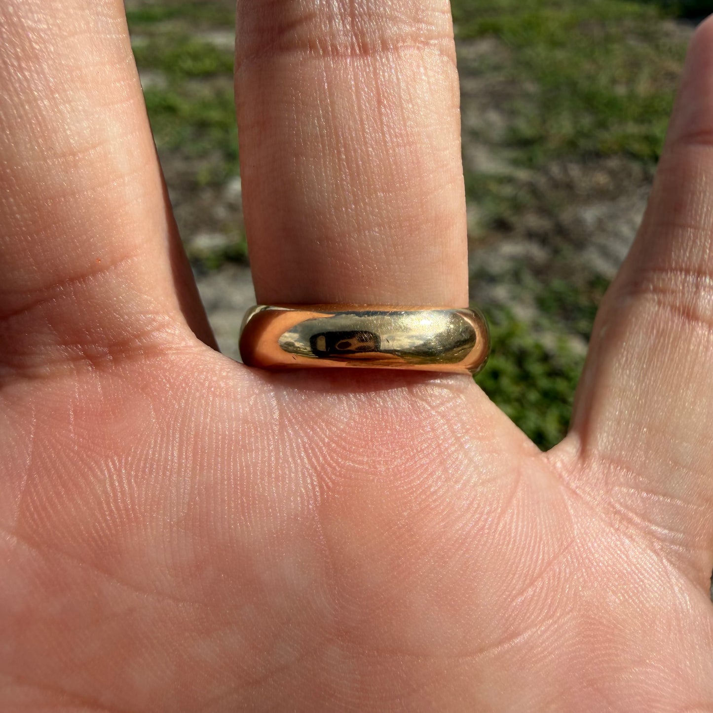 Art Deco Handcrafted Solid 18k Yellow Gold .56ct Natural Old Euro Cut Diamond Black Onyx Signet Ring (9)