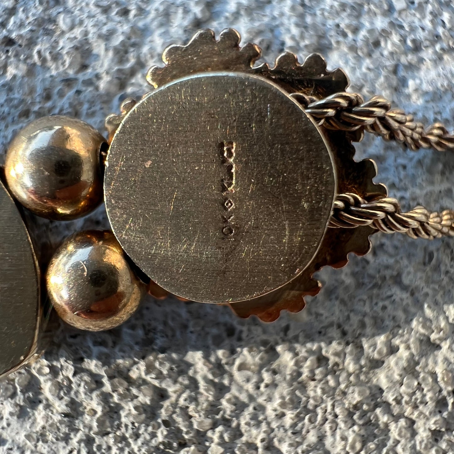 Vintage 14k Precious Gemstone Slider Bracelet By Richard Klein (7.5”)