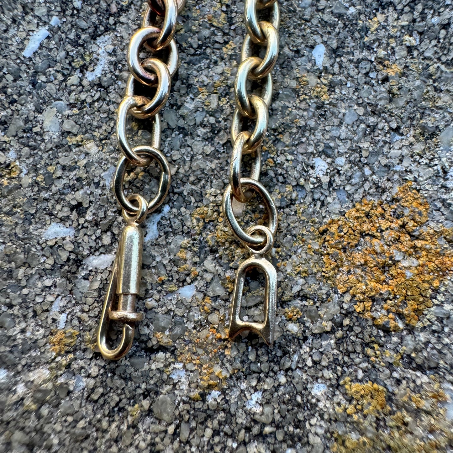1970’s Solid 14k Yellow Gold Cable Link Necklace (18”)