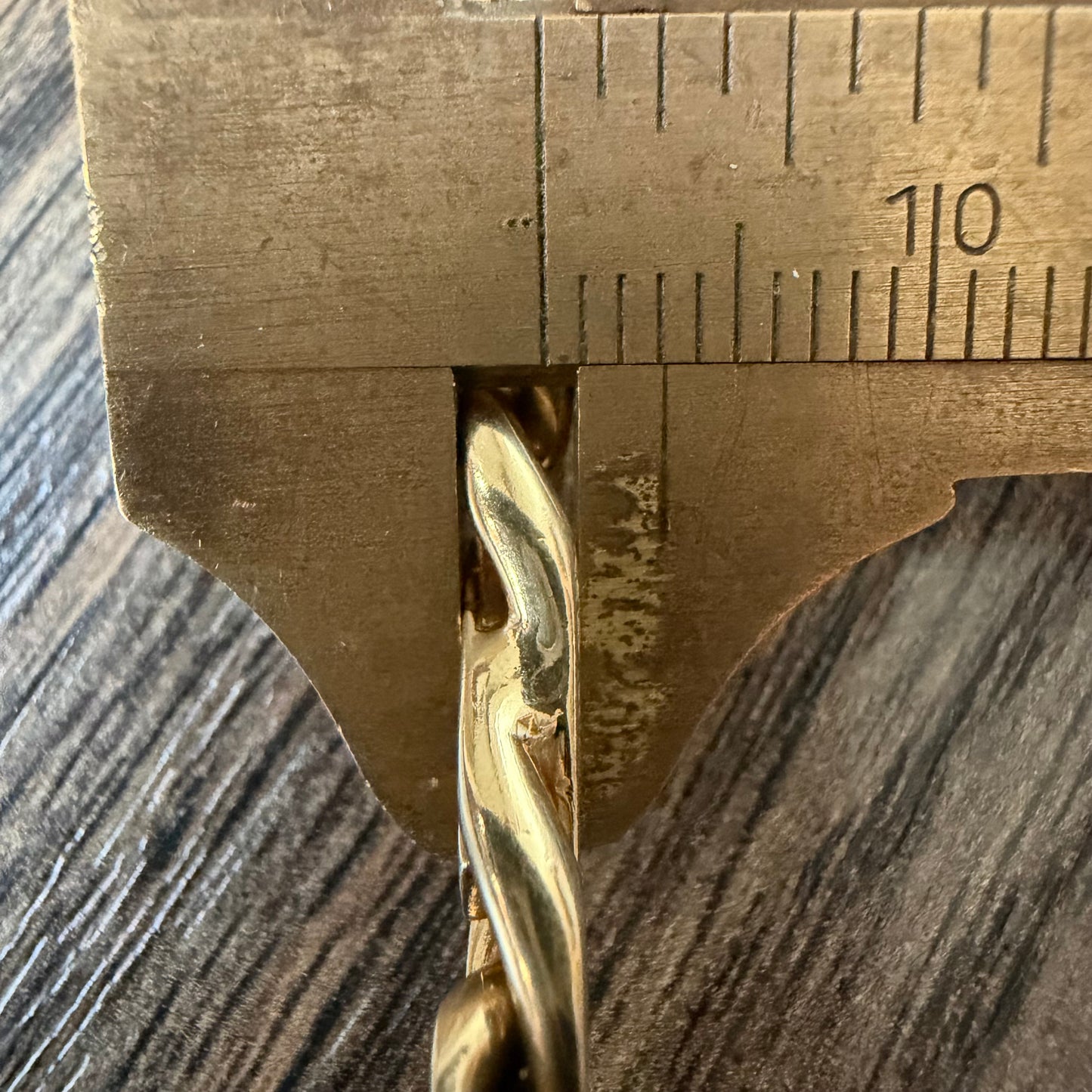 Vintage Solid 14k Yellow Italian Gold Super Heavyweight Tony Soprano Link Bracelet (8”)
