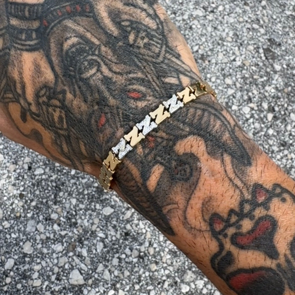Initial bracelet