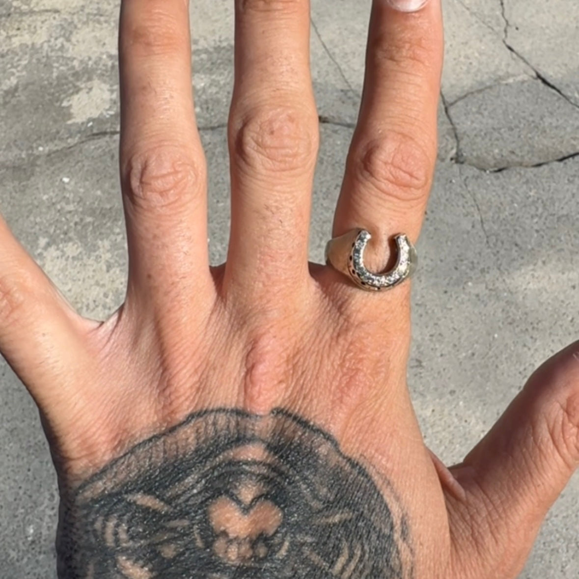 14k horseshoe