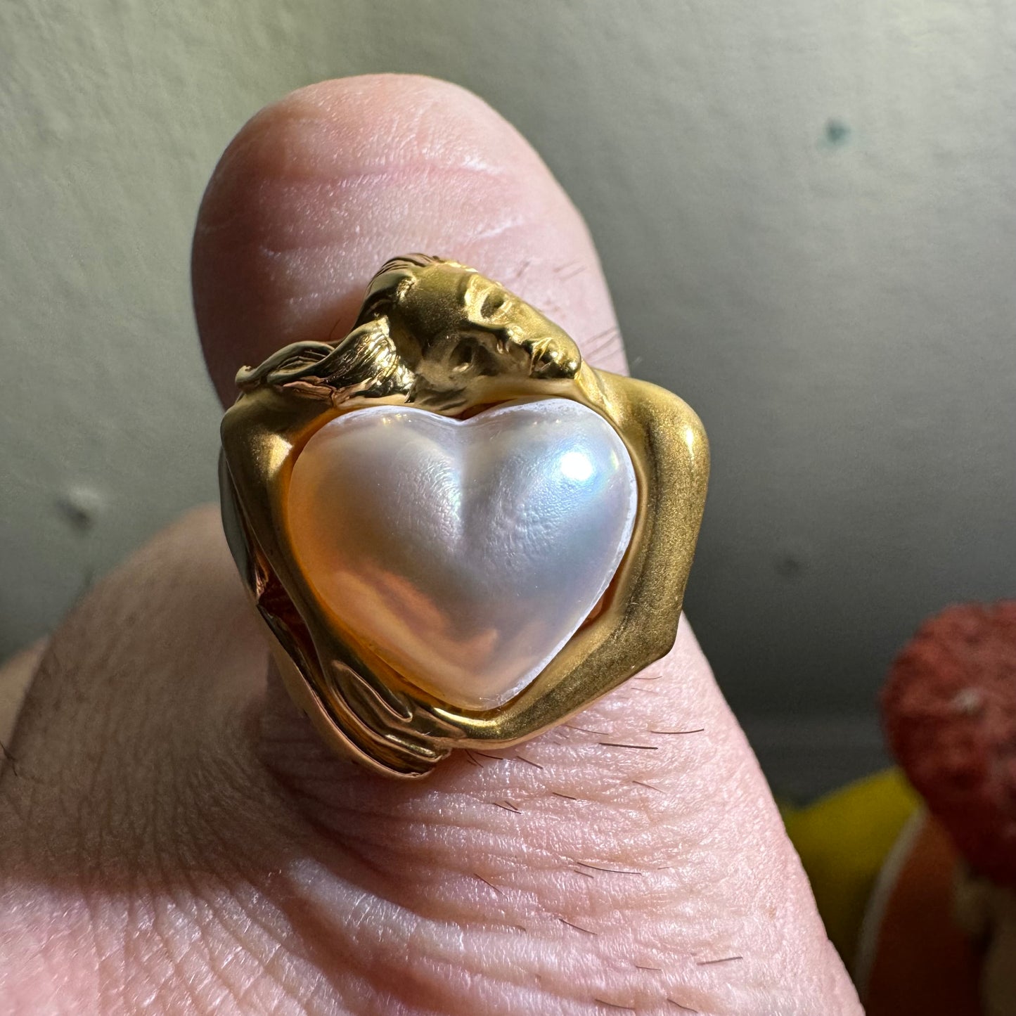 18k mermaid ring