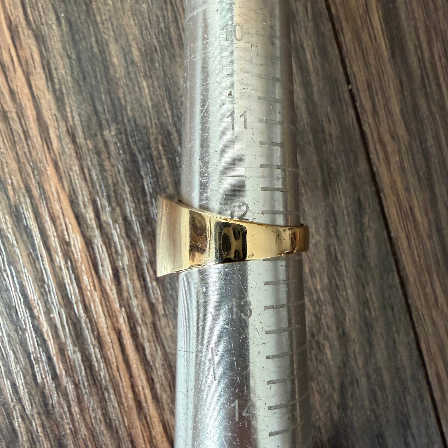 Vintage Solid 14k Yellow Gold .75ctw Natural Emerald And Diamond Cluster Ring (12.25)