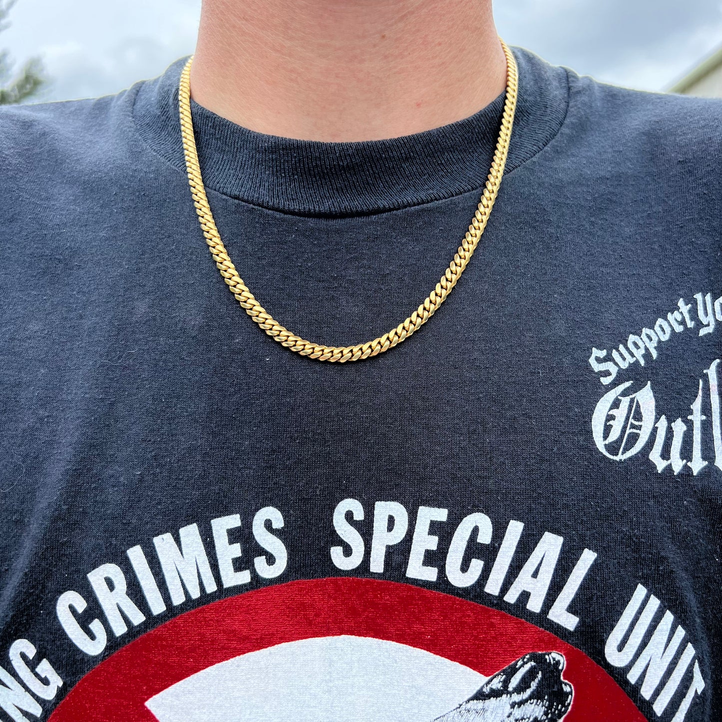 Immaculate Solid 18k Yellow Gold Heavyweight Miami Cuban Link Necklace (20”)