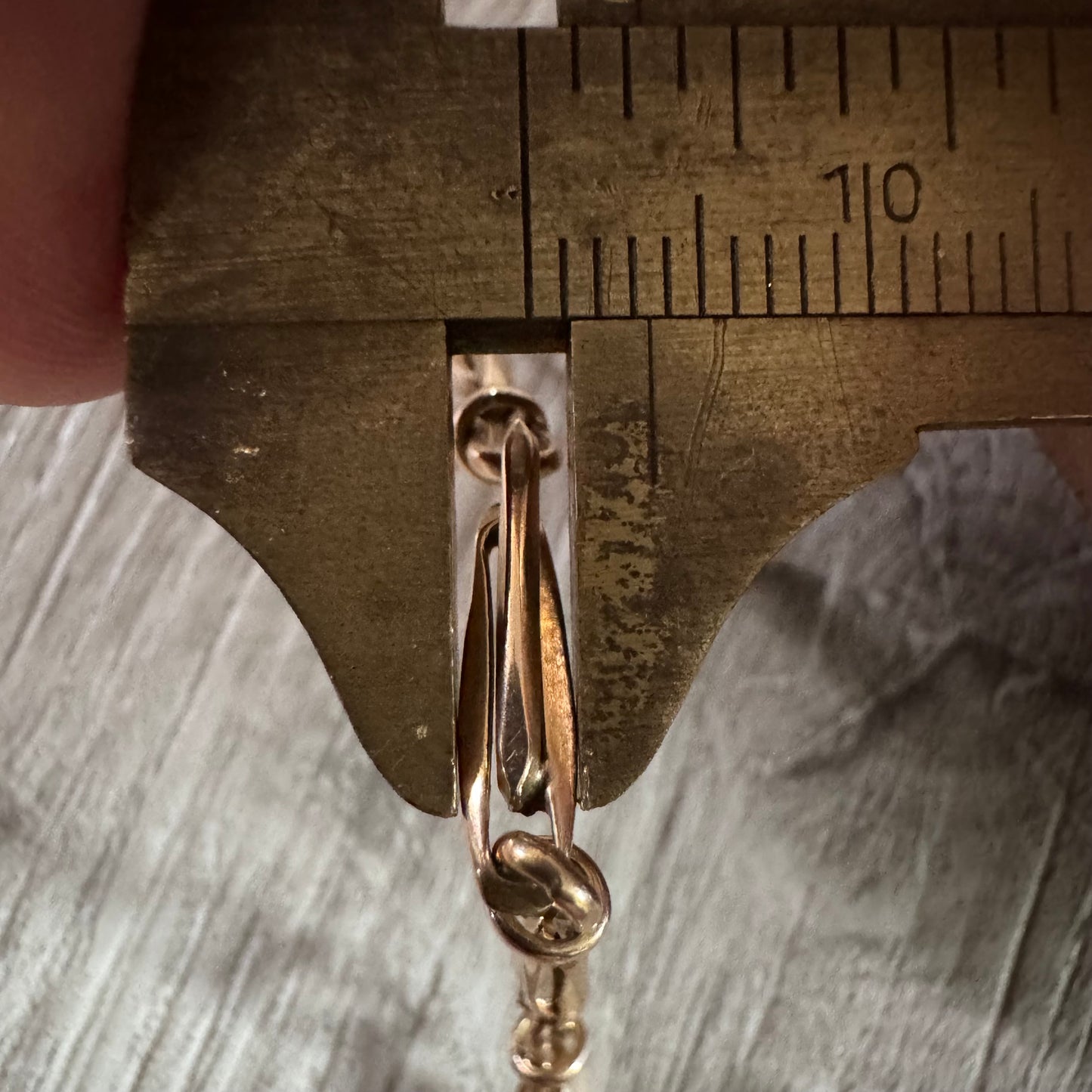 Antique Solid 14k Yellow Gold Fancy Link Watch Chain Necklace (19.5”)
