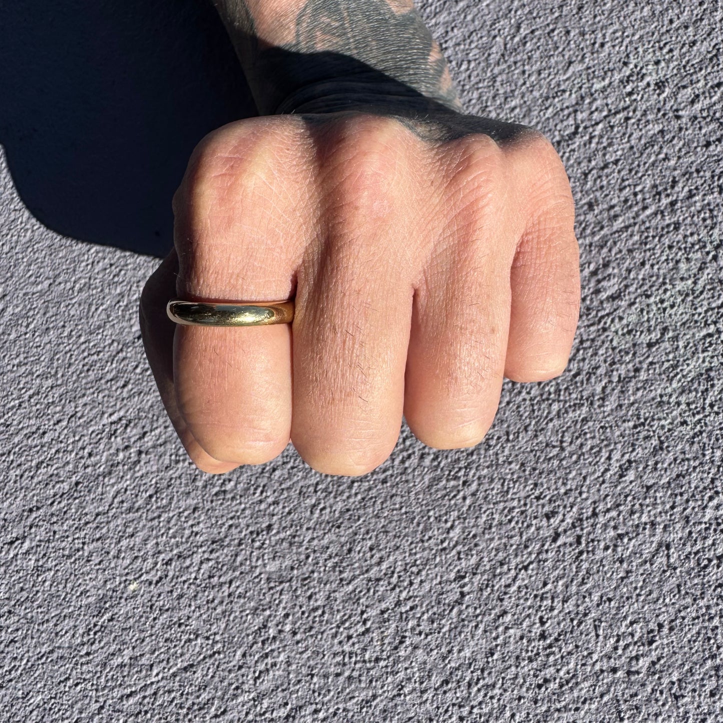 Vintage Tiffany & Co. Solid 18k Yellow Gold Donut Band Ring (10)