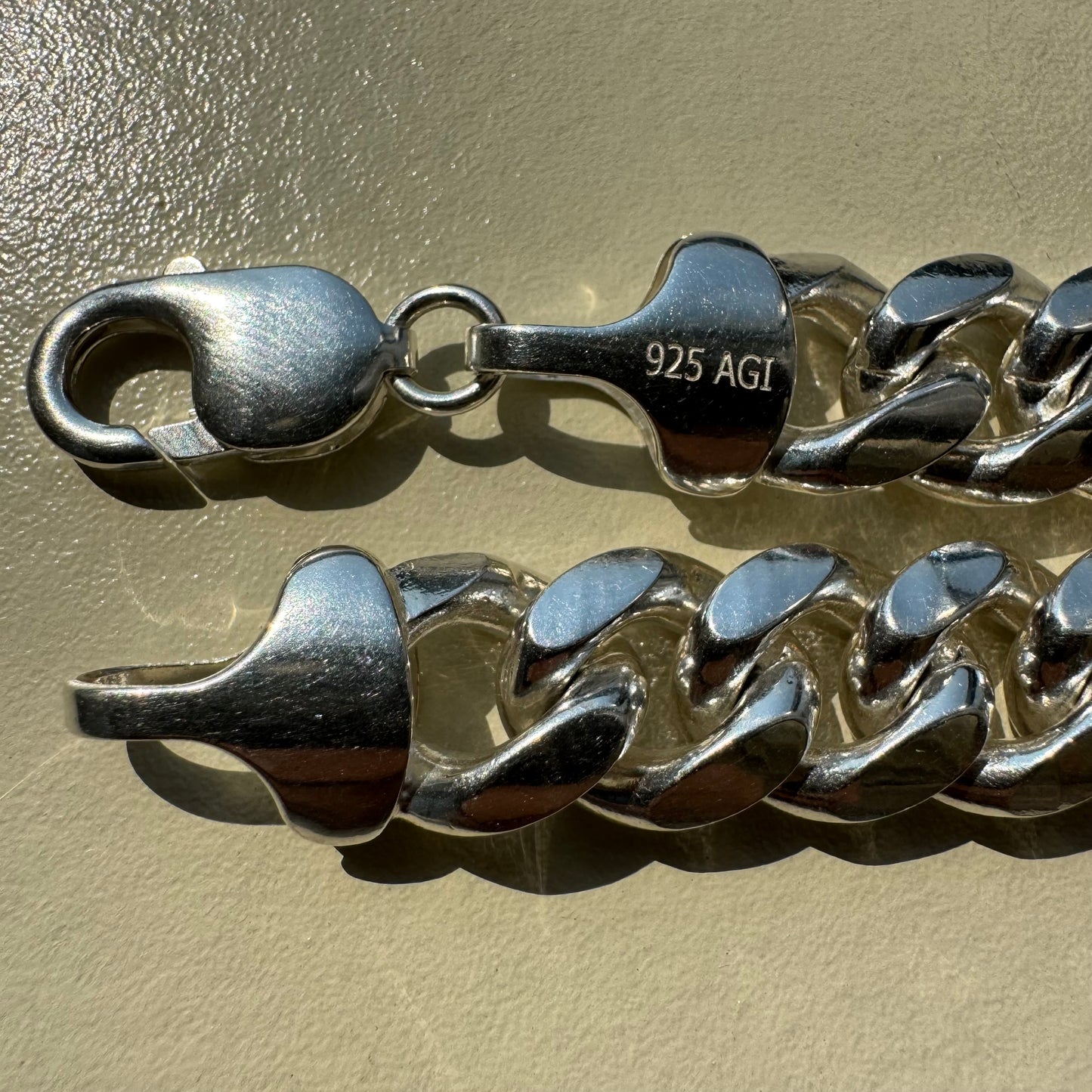 Brand New Solid Sterling/.925 Silver Super Heavyweight Miami Cuban Link Necklace (24”)