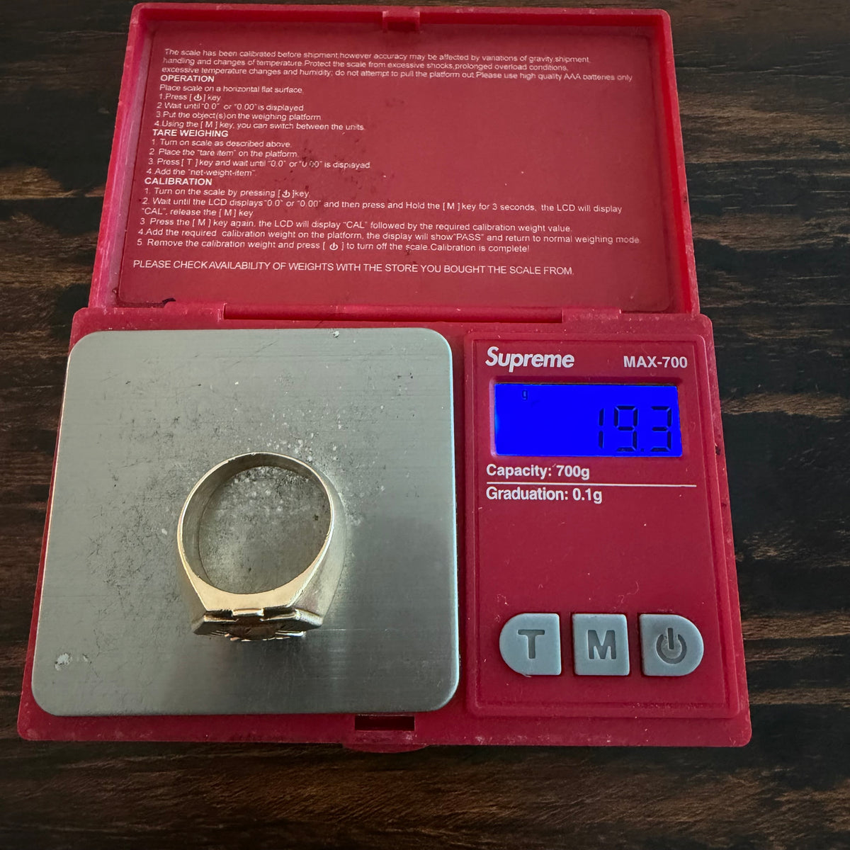 Mid-Century Solid 14k Yellow Gold Heavyweight Turquoise Thunderbird Signet Ring (11.5)