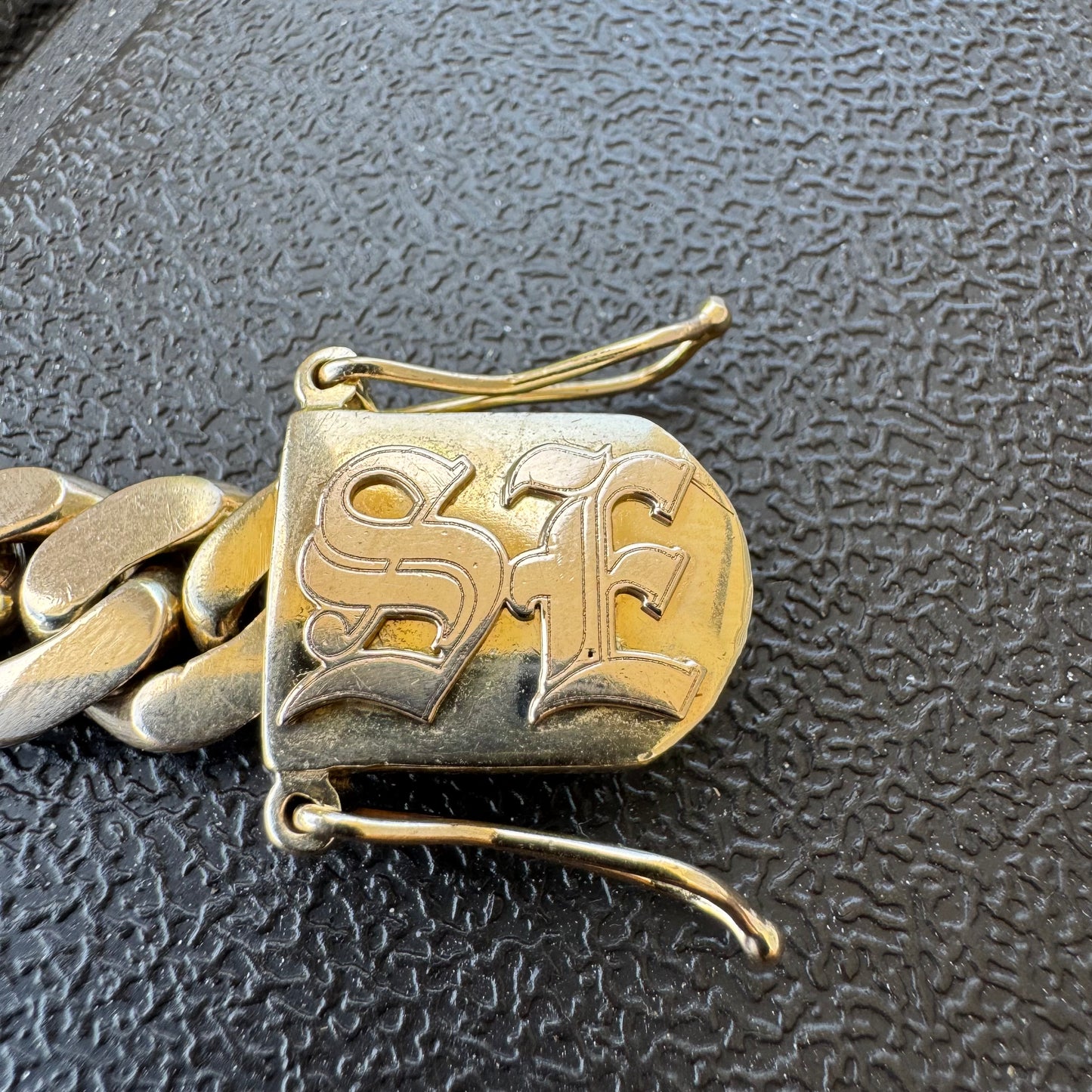 Custom Solid 14k Yellow Gold Heavyweight Miami Cuban Link Bracelet (7”)