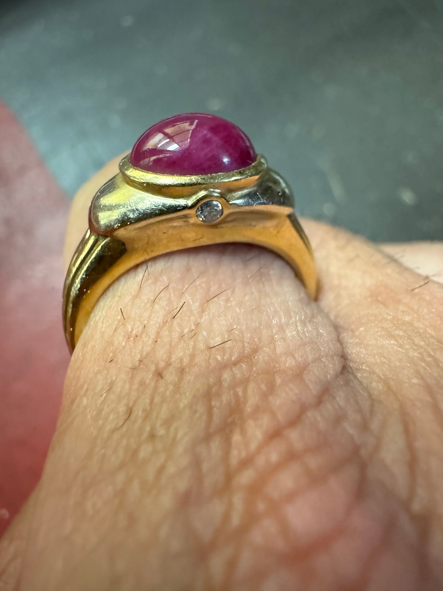 14k Gypsy Trilogy/18k Ruby