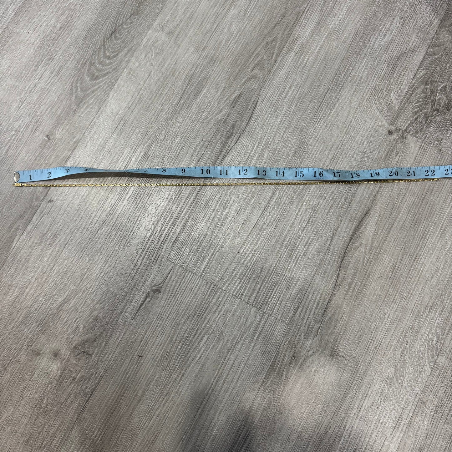 Vintage Solid 18k Italian Yellow Gold “Tigers Eye” Mariner Link Necklace By Fratelli Chini (22”)