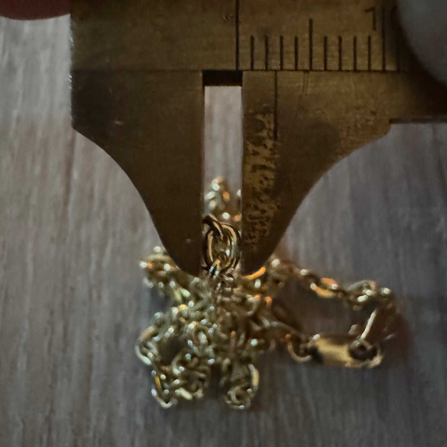 Brand New Solid 14k Yellow Gold Knife Edged “Biker Chain” Anchor Link Necklace (16”)