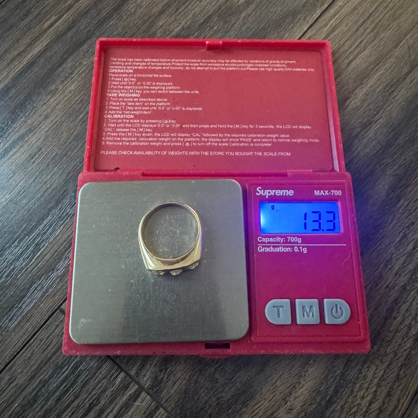 Vintage Solid 18k Yellow Gold 1.5ctw Natural Old Mine Cut Diamond Trilogy Ring (11)