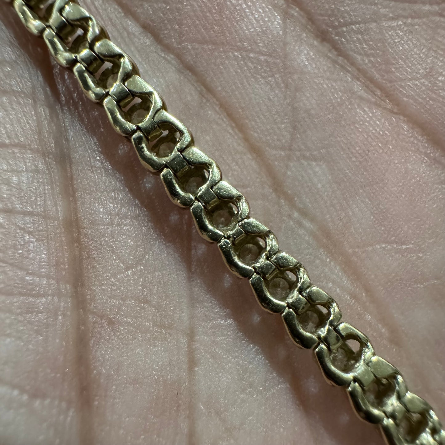 Vintage 14k Yellow Gold Classic 3.0ctw Natural Diamond Tennis Bracelet (7”)