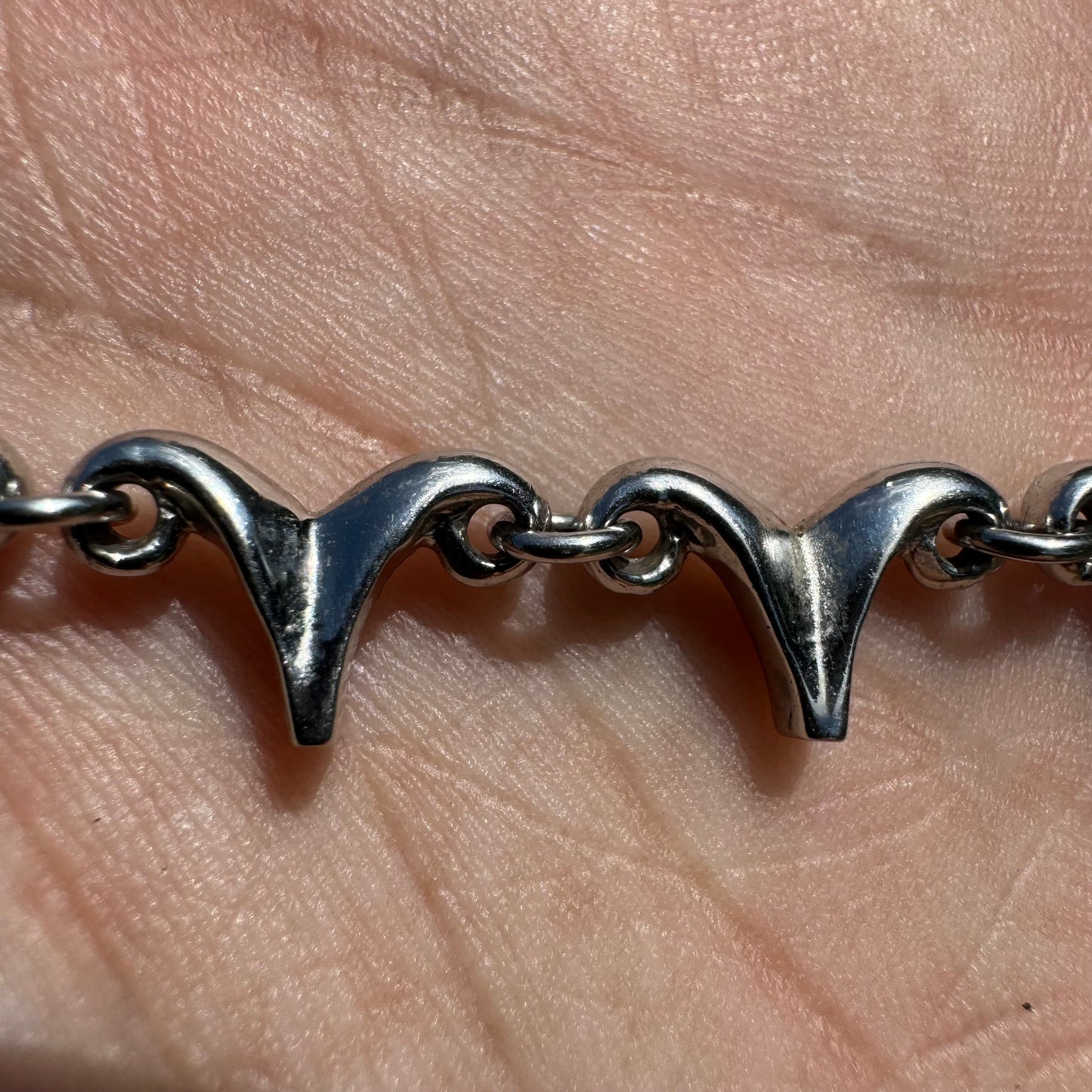 Vintage Solid 14k White Gold 2.70ctw Natural Diamond Drop Necklace (16.25”)