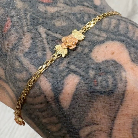 10k rose bracelet